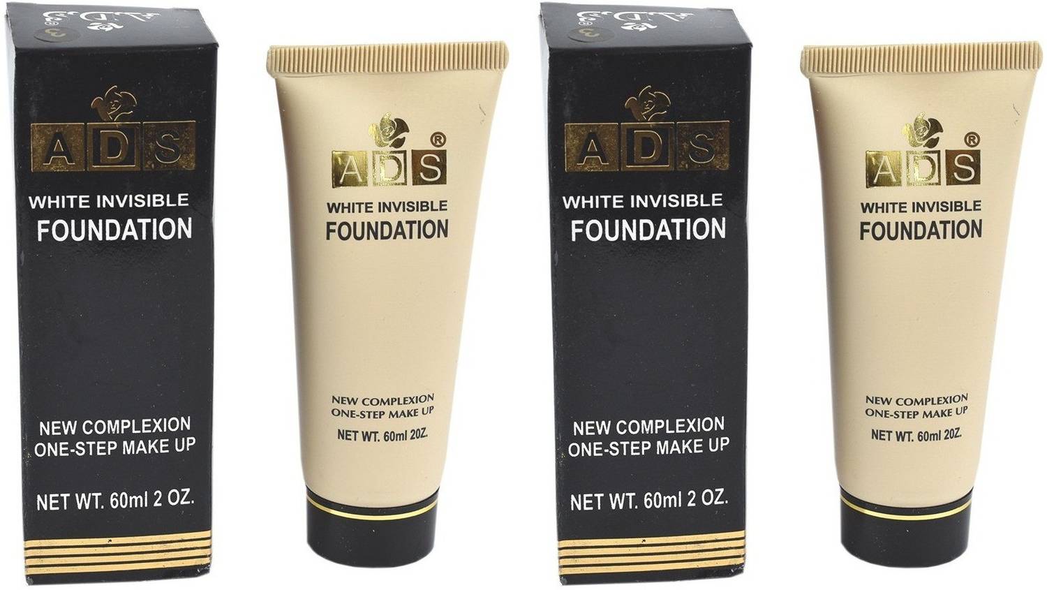A.D.S White foundation & concealer with SPF 15 ( instant whitening effect)  Foundation