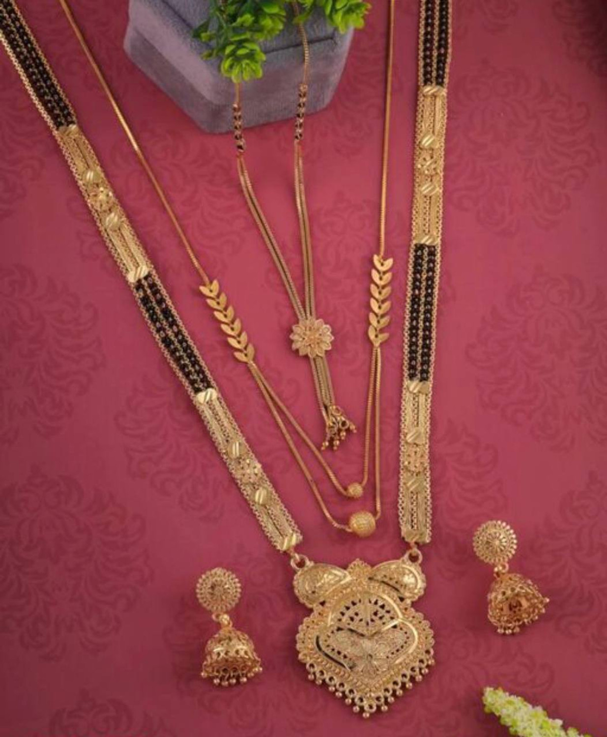 Image of bulsenk Alloy Gold-plated Gold Jewellery Set