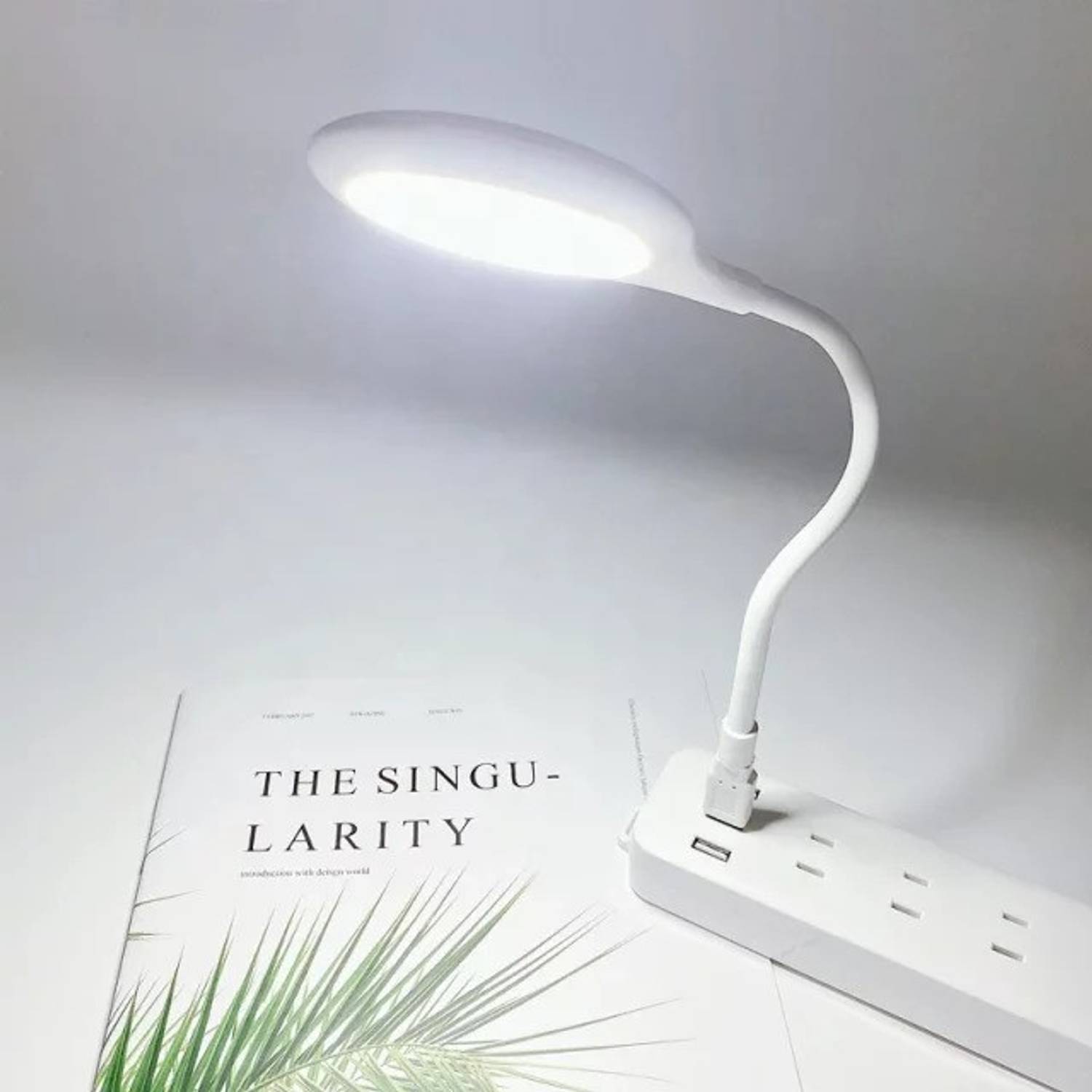 Glowish Portable Desk Lamp with Ring Light - Image 2