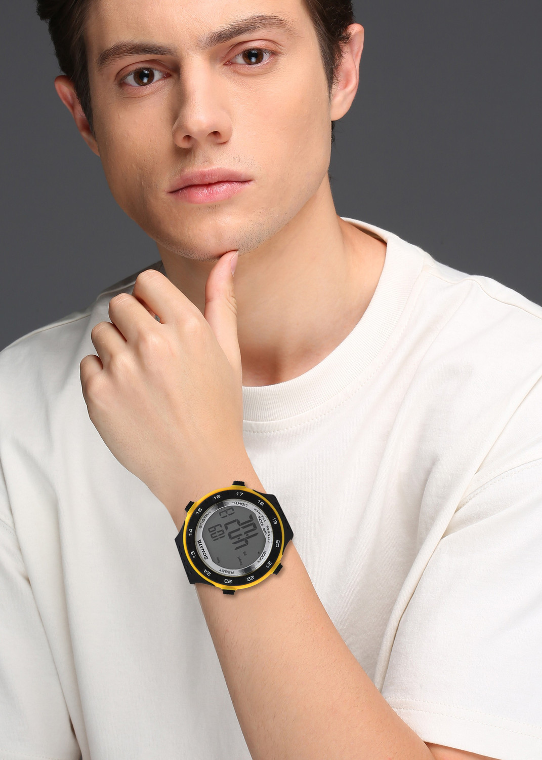 Image of SF Fibre Digital Watch - For Men