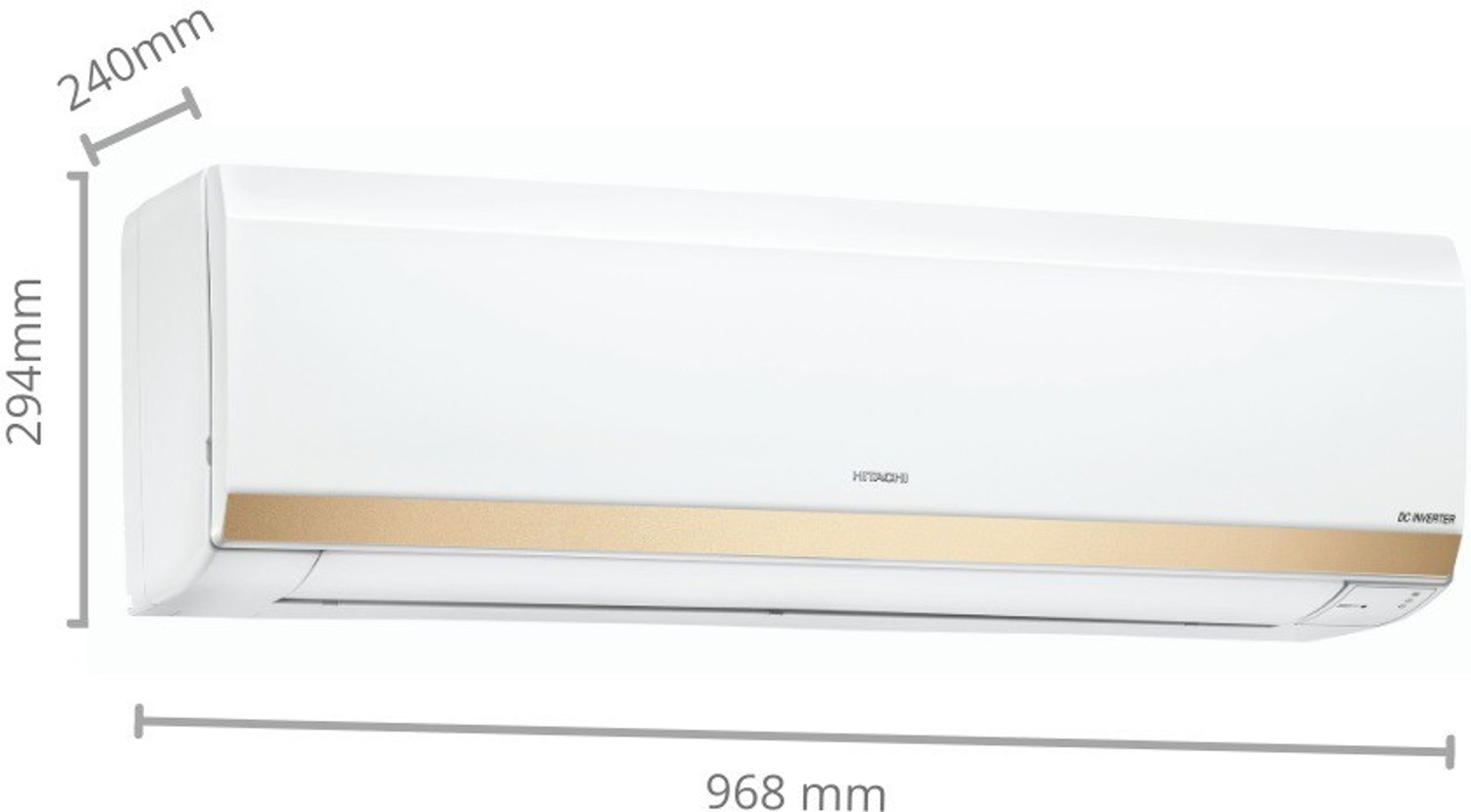 Image of Hitachi 2022 Model 1.8 Ton 3 Star Split Inverter AC