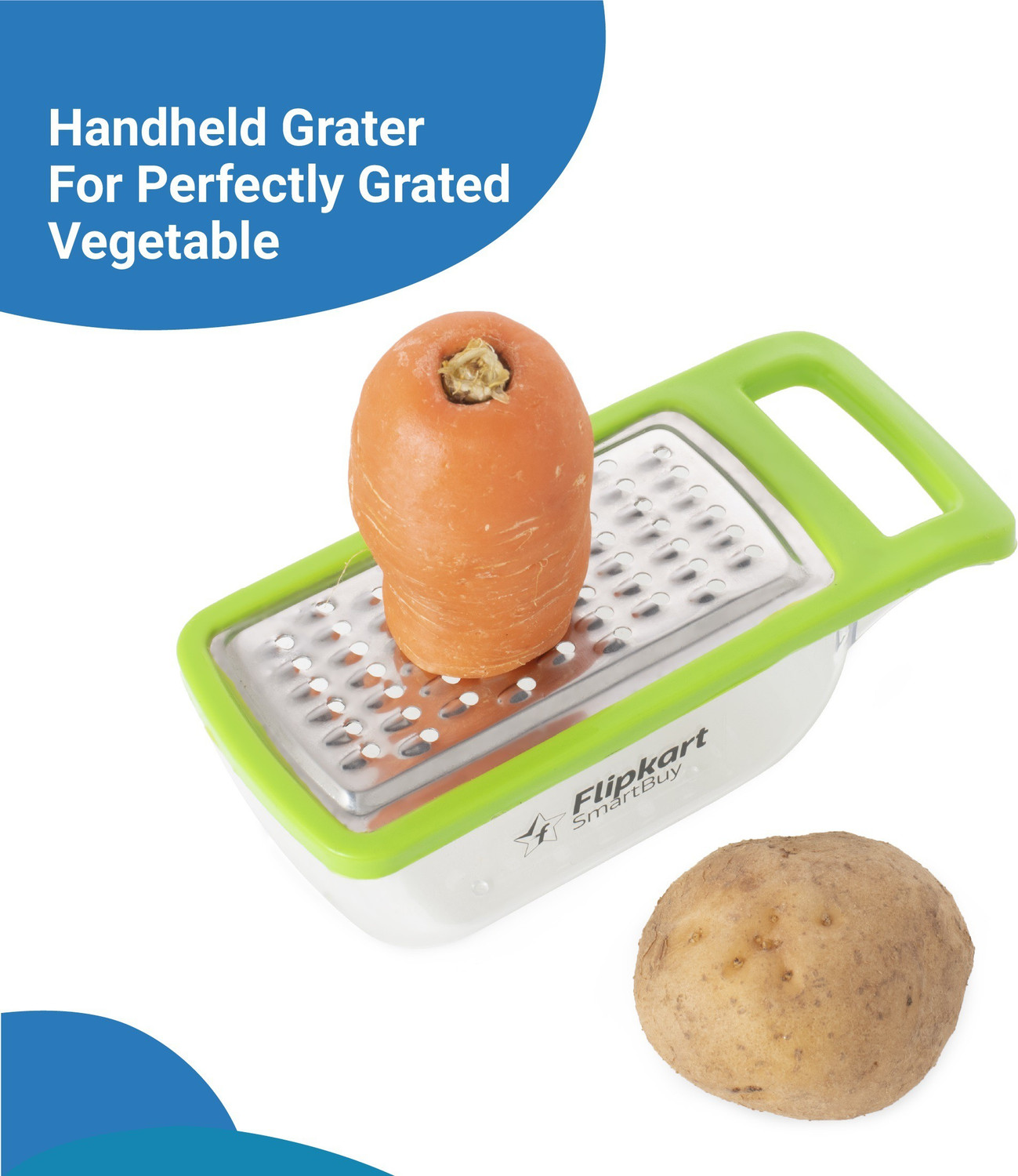 Image of Flipkart SmartBuy smart cheeze grater Vegetable Grater (1 Grater with Box)