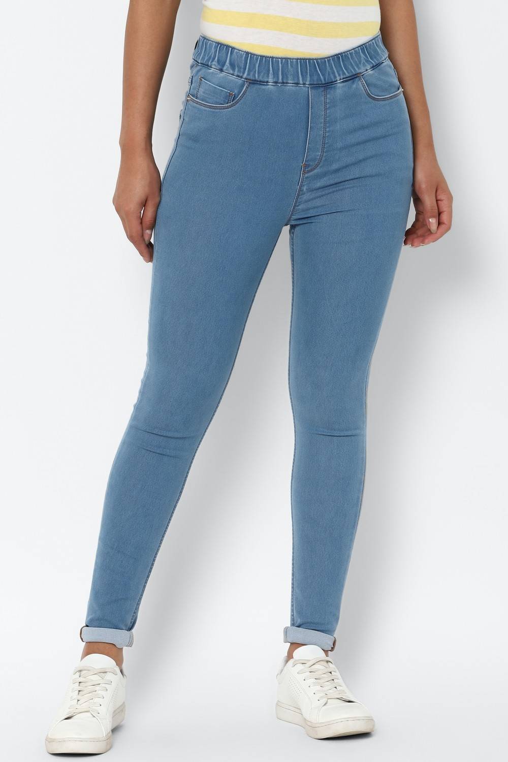 Allen Solly Skinny Women Blue Jeans