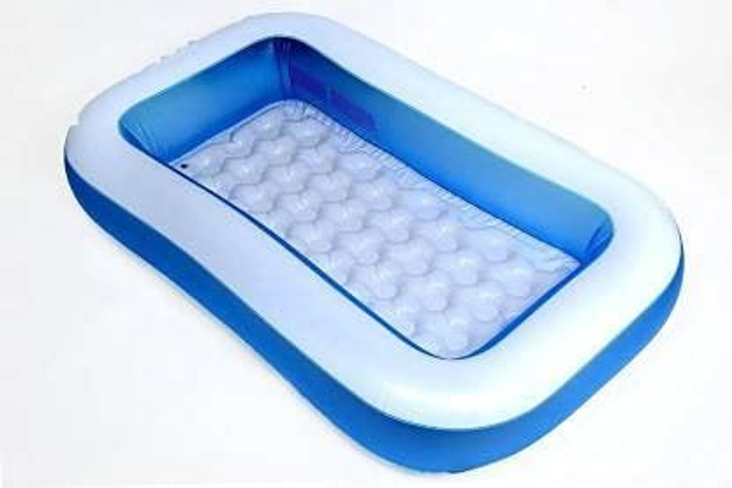 Image of xelix 5 Feet Inflatable Bath Tub with Air Hand Pump (Blue)