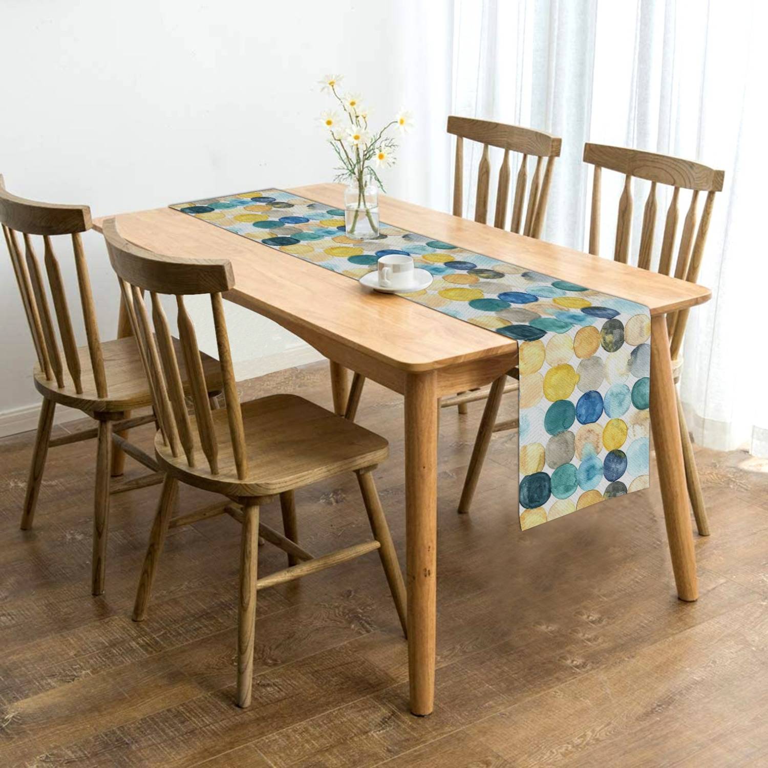 ALERMO Multicolor 152 cm Table Runner