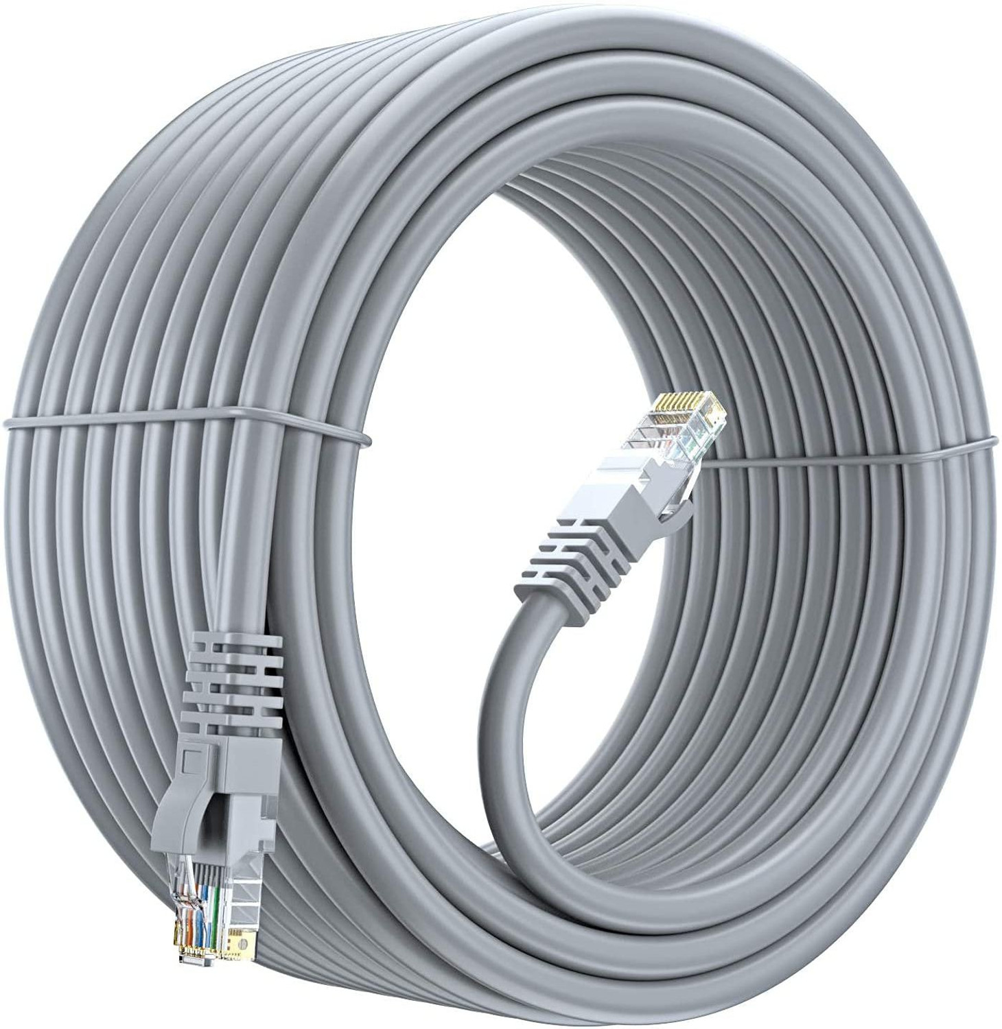 Image of Fedus LAN Cable 50 m 50 Meter High Speed RJ45 ca6 Ethernet LAN Internet Network Computer Cable