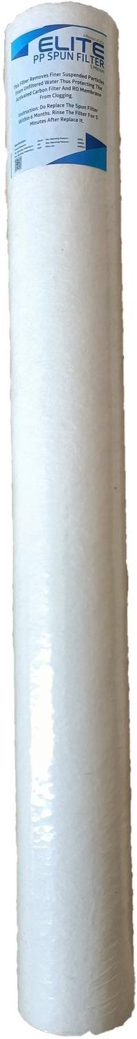Aquawell Elite 1 Spun Filter Candle 20inch Compatible for all reqired water purifiers Solid Filter Cartridge
