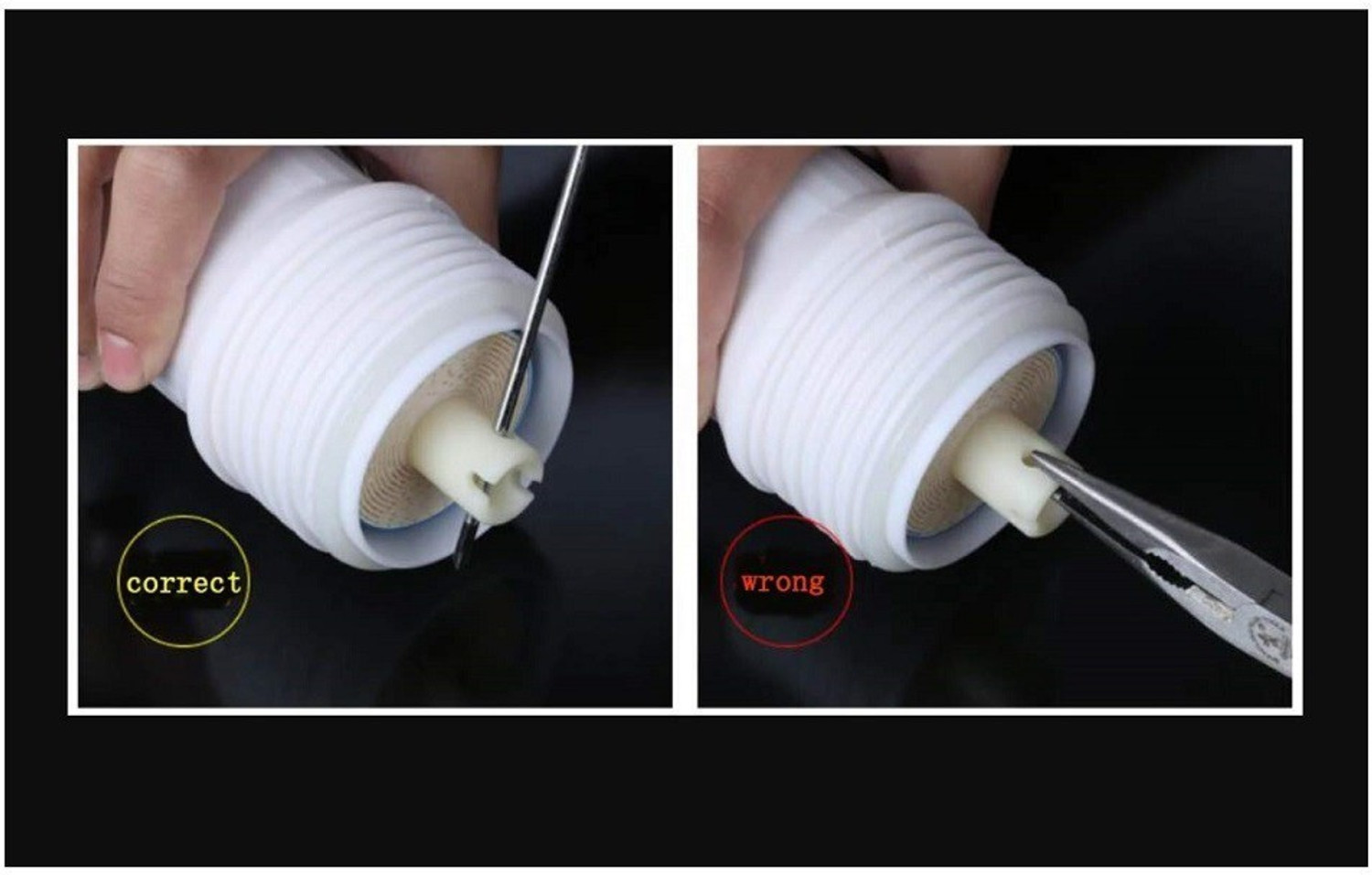 Image of Aquawell Genuine 80GPD Vontron Membrane With FR for All Type of Domestic water Purifier Solid Filter Cartridge