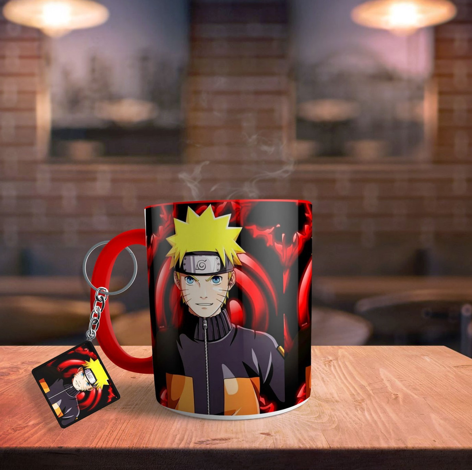 Image of Morons Anime Naruto Ceramic Coffee Mug