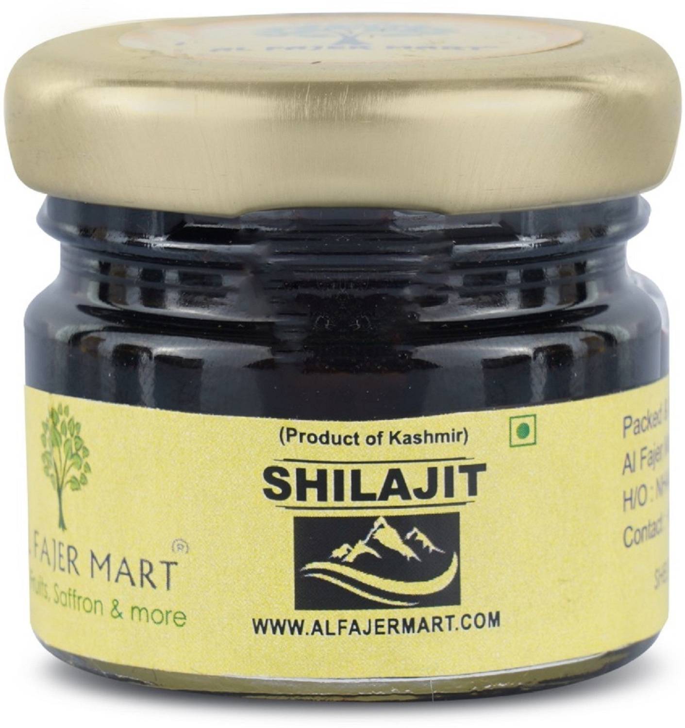 AL FAJER MART Himalayan Shilajit/Shilajeet Resin 20gm - (Pack Of 1)