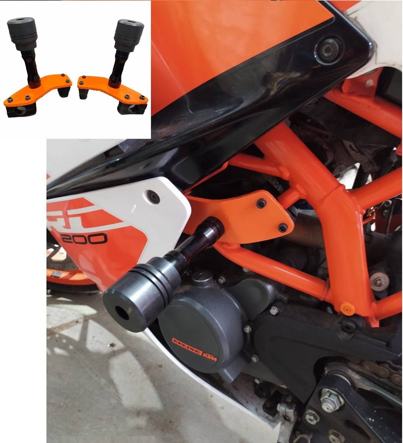 SGTB Ktm_slider Bike Crash Guard - Image 1
