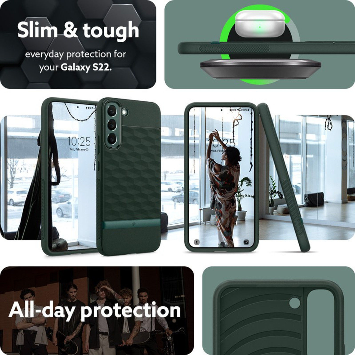 Image of Caseology by Spigen Parallax Back Cover for Samsung Galaxy S22 5G