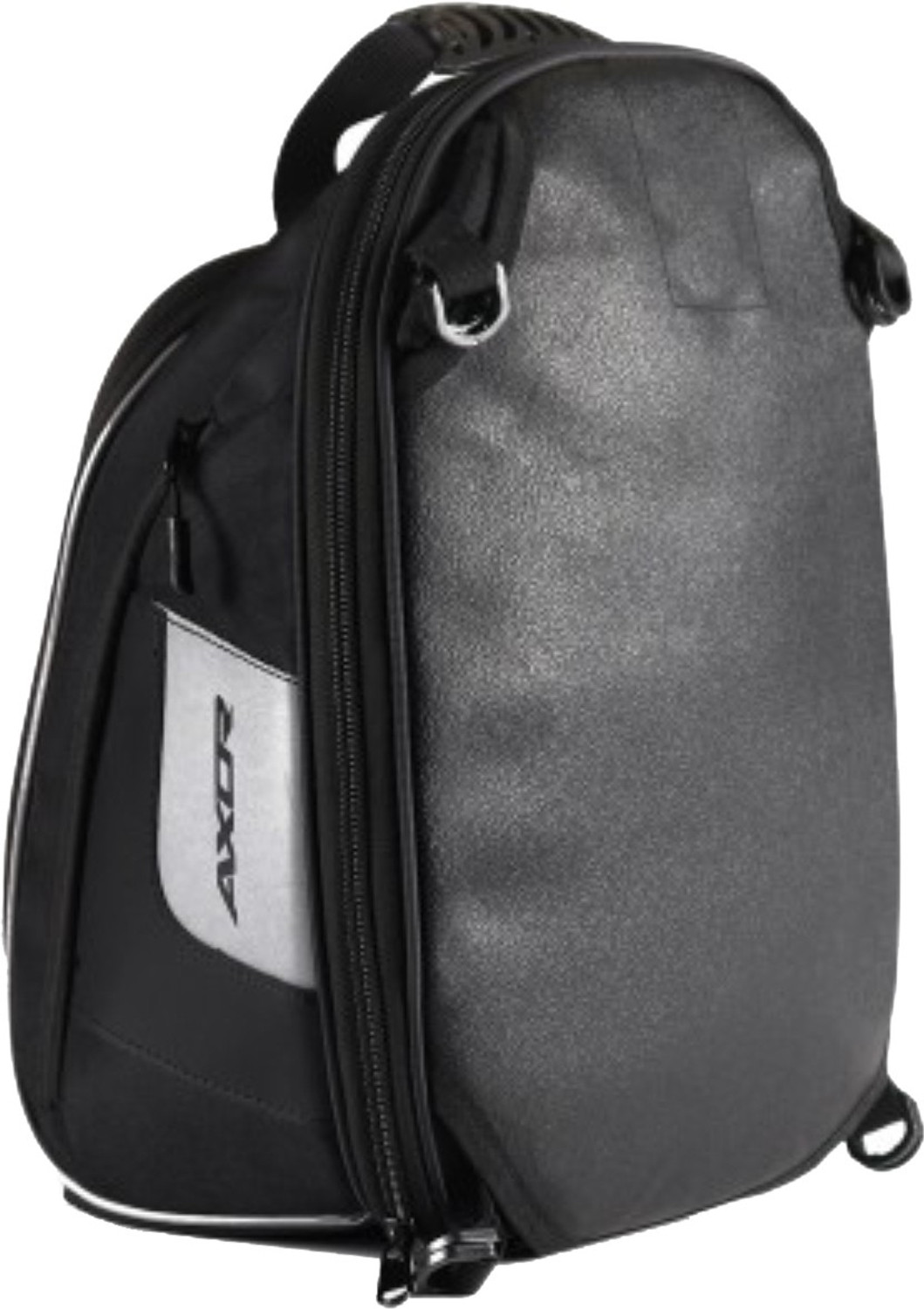 Image of Axor Tank Bag AXTB-1 One-side Black Fabric Motorbike Saddlebag