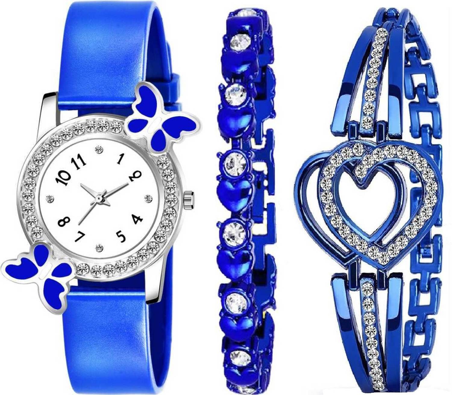 NEWMODIFIED NEW HIGH PRODUCT QUALITY WITH BLACK AND BOTH FANCY BRC FORMAL COMCO FOR GIRL Analog Watch  - For Women