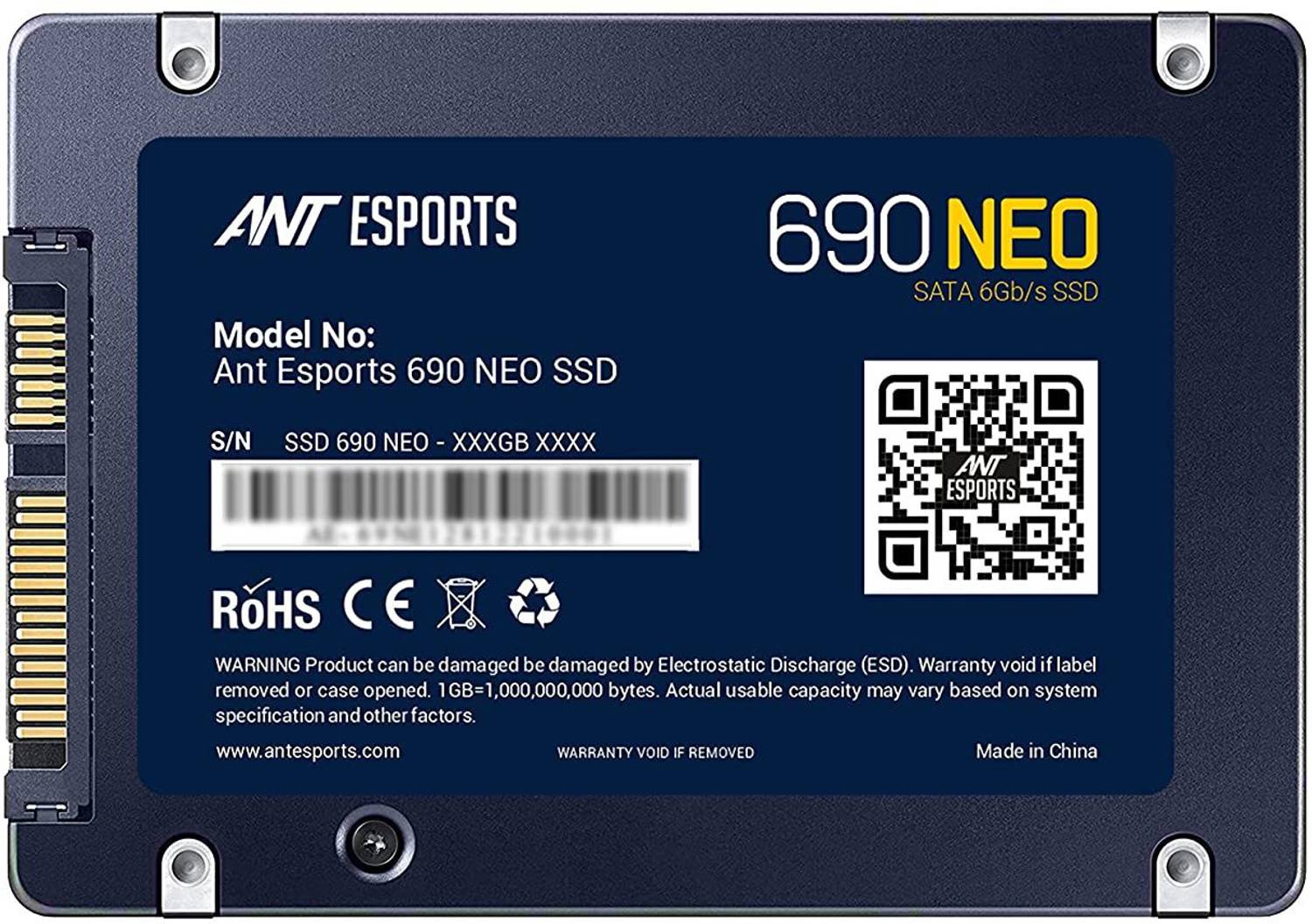 snuta Ant Esports Neo 256 GB All in One PC's Black SATA Internal Solid