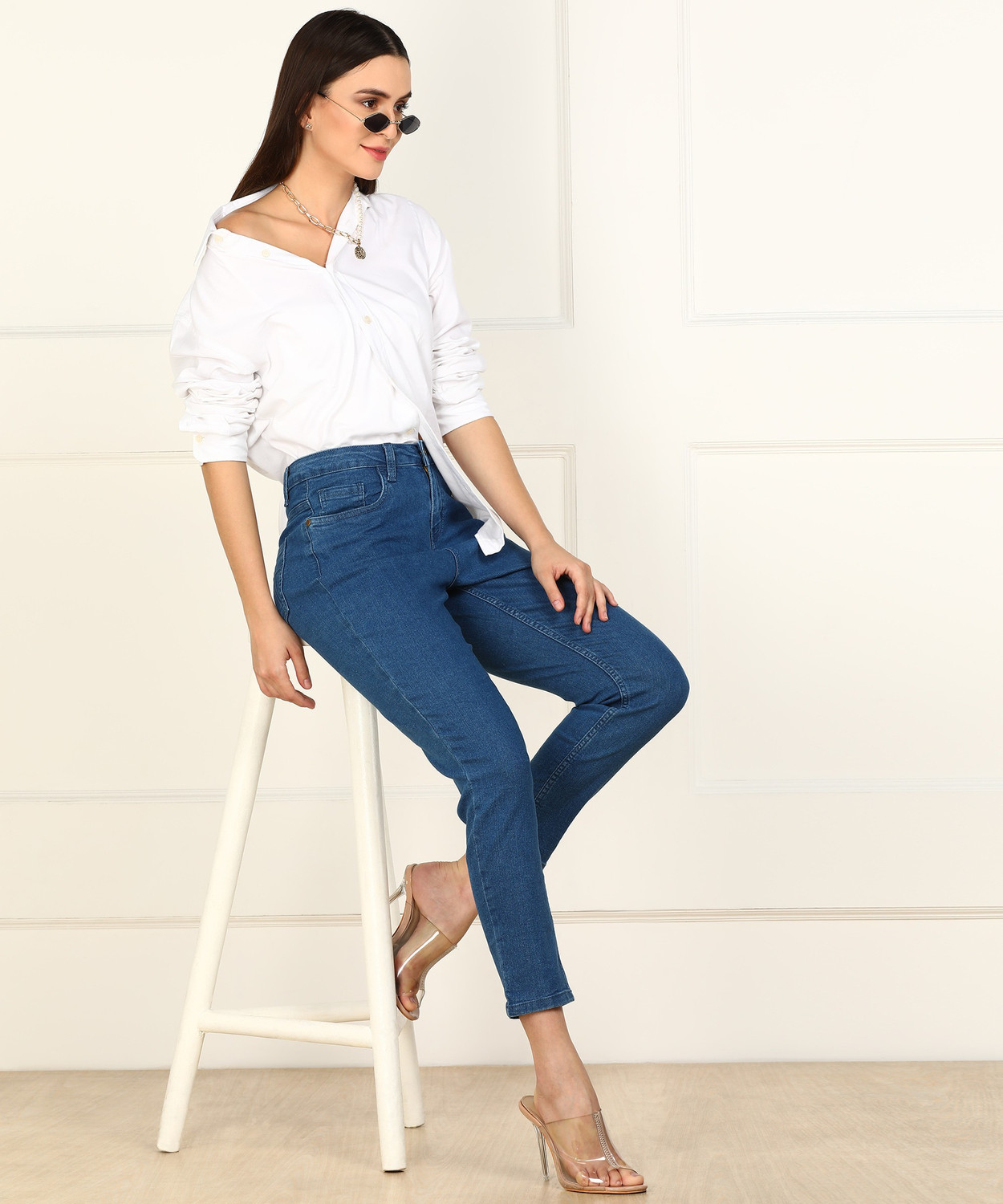 Image of PROVOGUE Women Blue Jeans