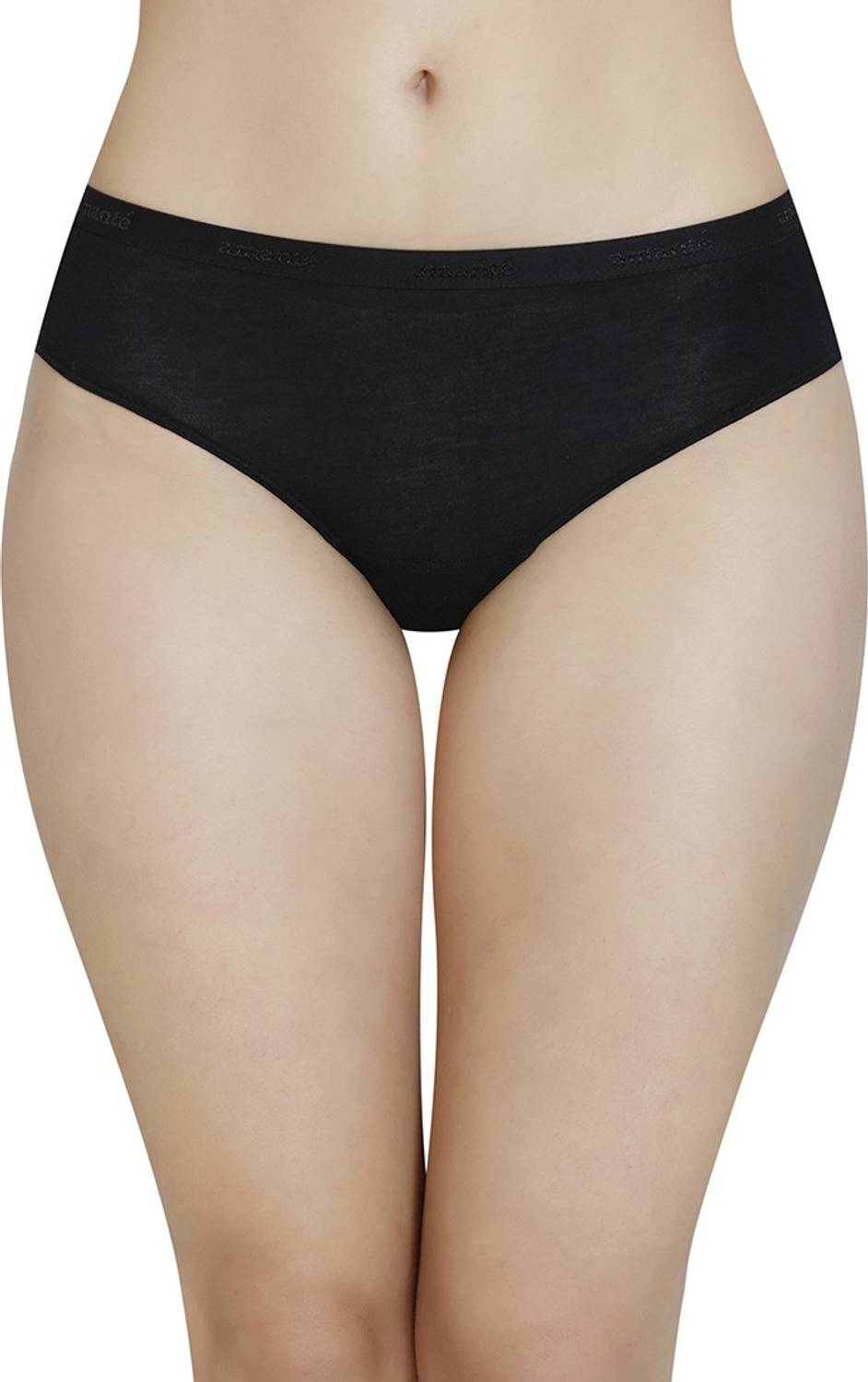 Amante Women Bikini Black Panty
