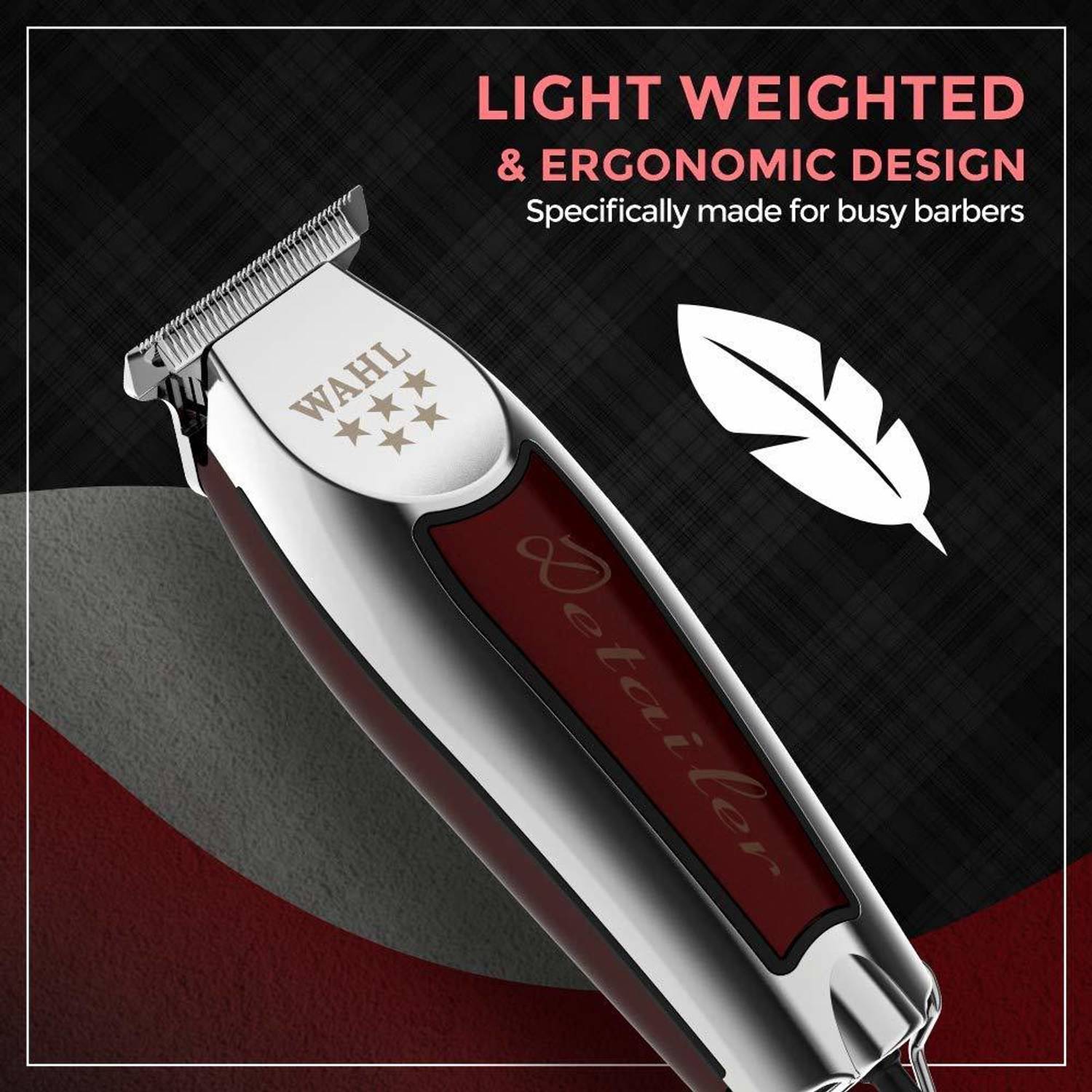 WAHL Detailer Trimmer 90 min Runtime 3 Length Settings Price in