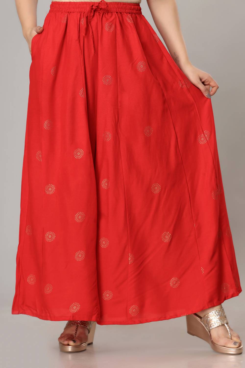 B9 store Regular Fit Women Red Trousers