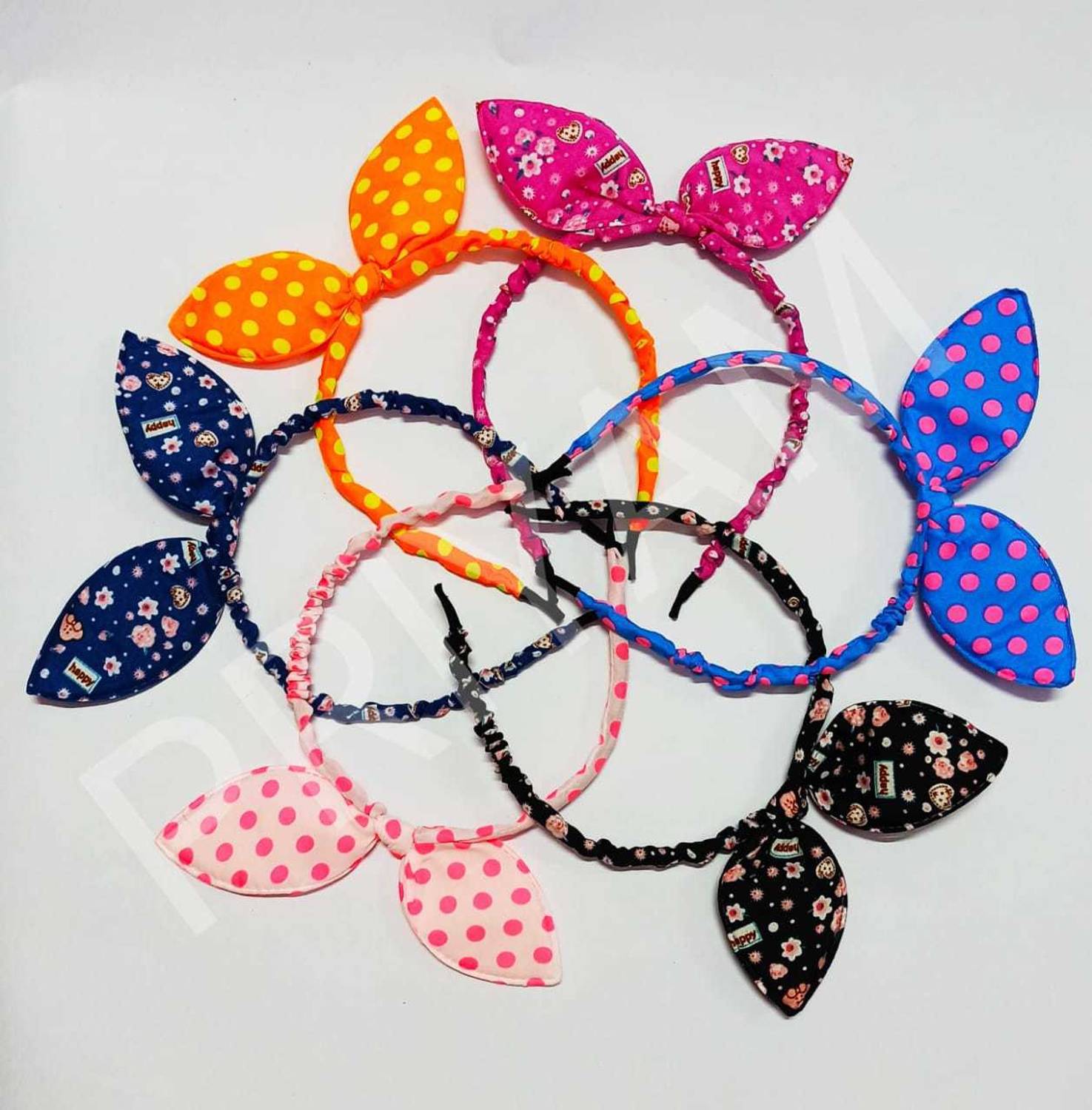 alamodey Multipack of 6: It includes 6pc of rabbit hairbands Hair Band