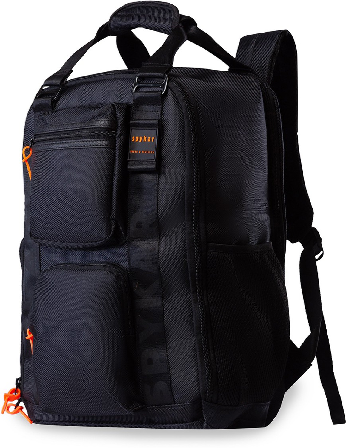 Image of Spykar SPYPBG01BB02Black 15 L Backpack