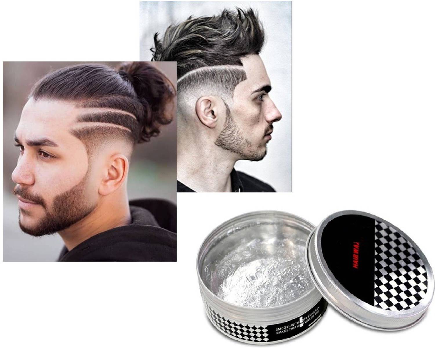 Herrlich Hairstyle Model Styling with Good Quality Hair Gel