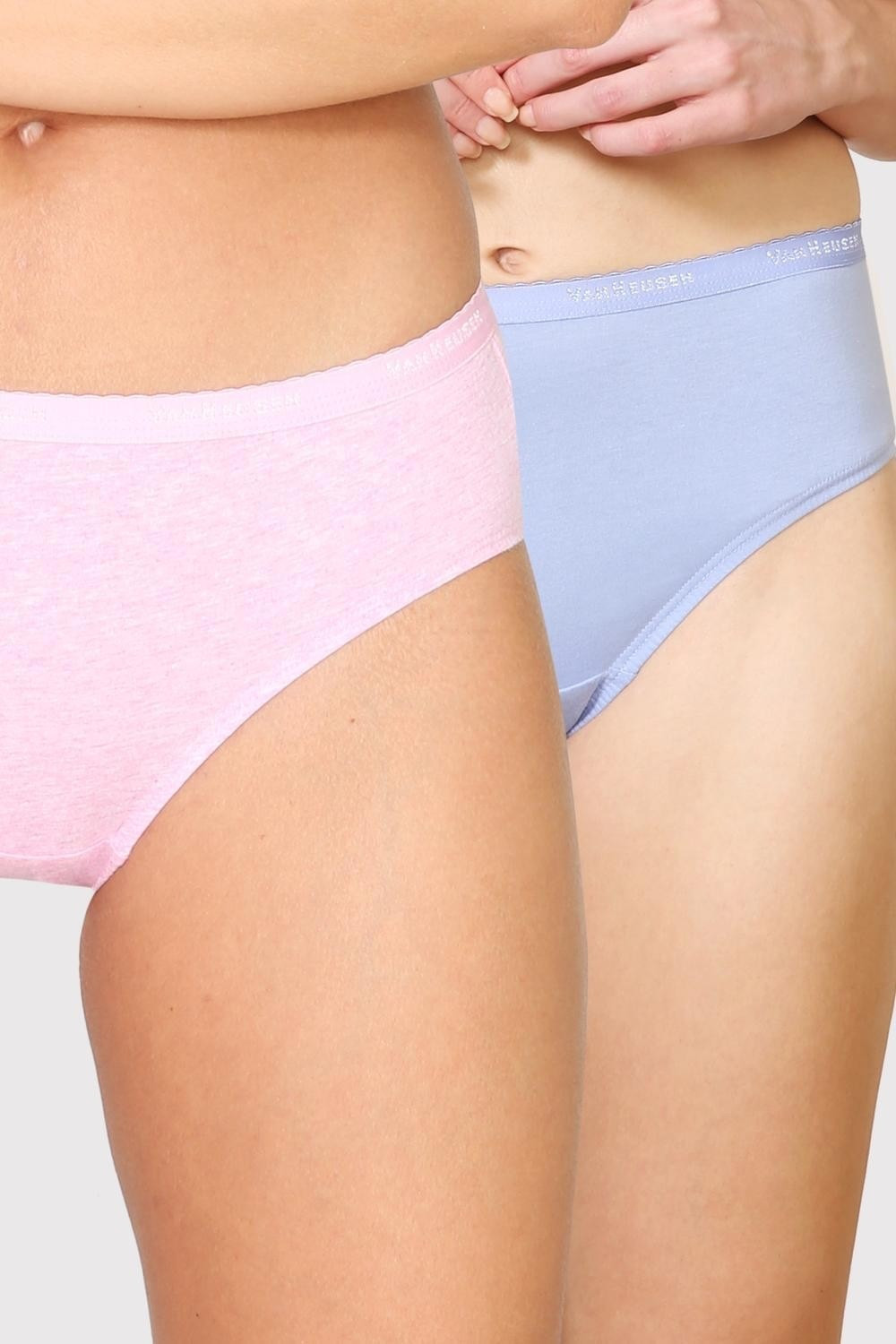 Image of VAN HEUSEN Antibacterial And No Marks Waistband Women Hipster Multicolor Panty