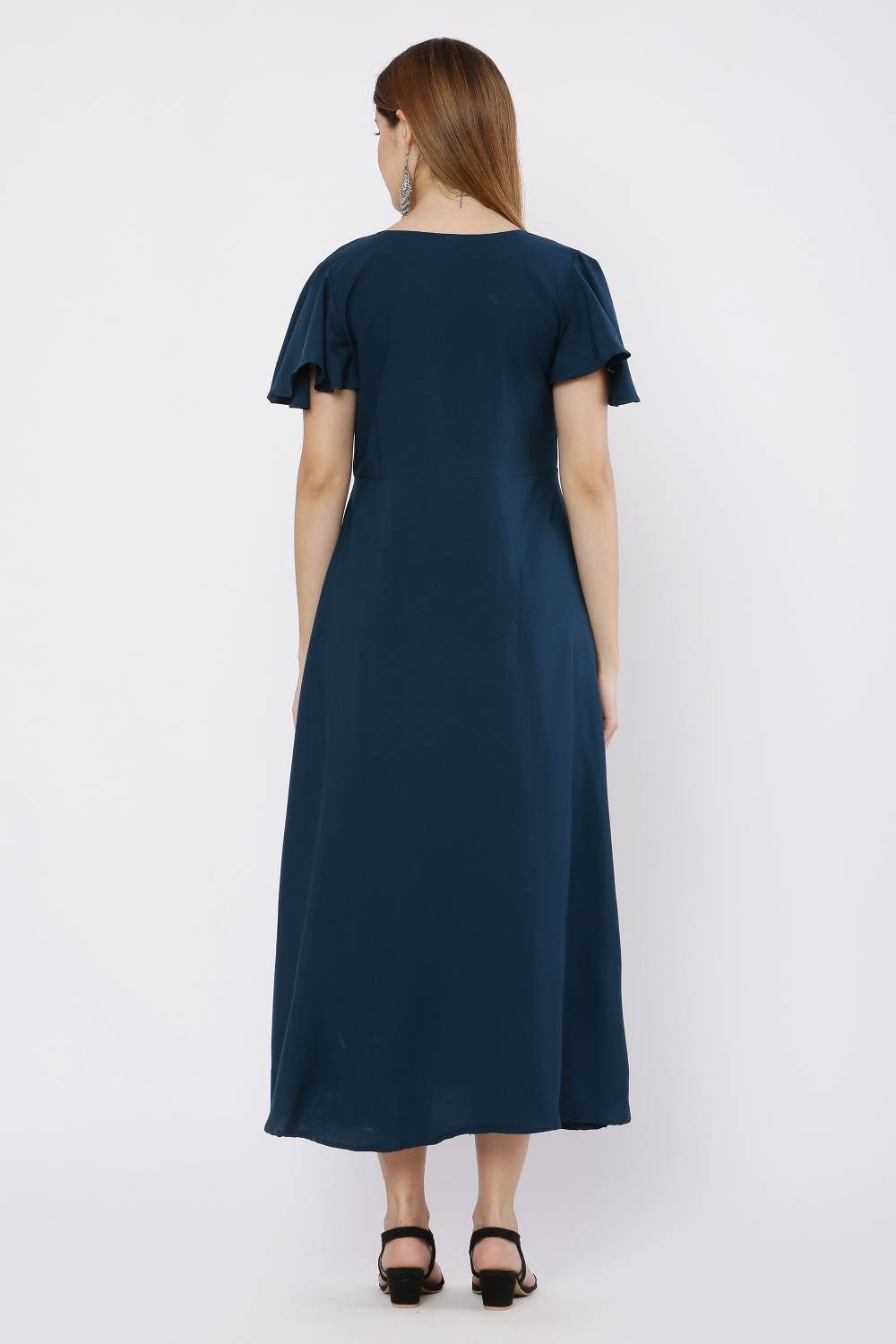 RC CLOTHING Women Fit and Flare Light Green Maxi/Full Length Dress - Buy RC  CLOTHING Women Fit and Flare Light Green Maxi/Full Length Dress Online at  Best Prices in India | Flipkart.com