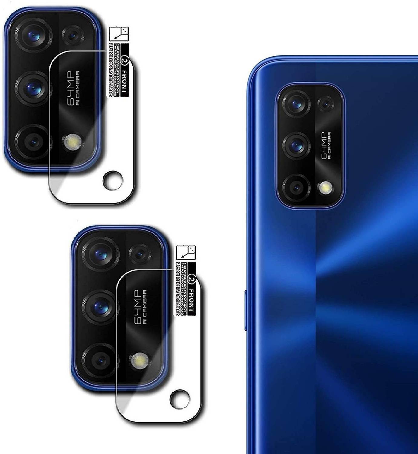 AUTOCASE Back Camera Lens Glass Protector for Realme 7 Pro