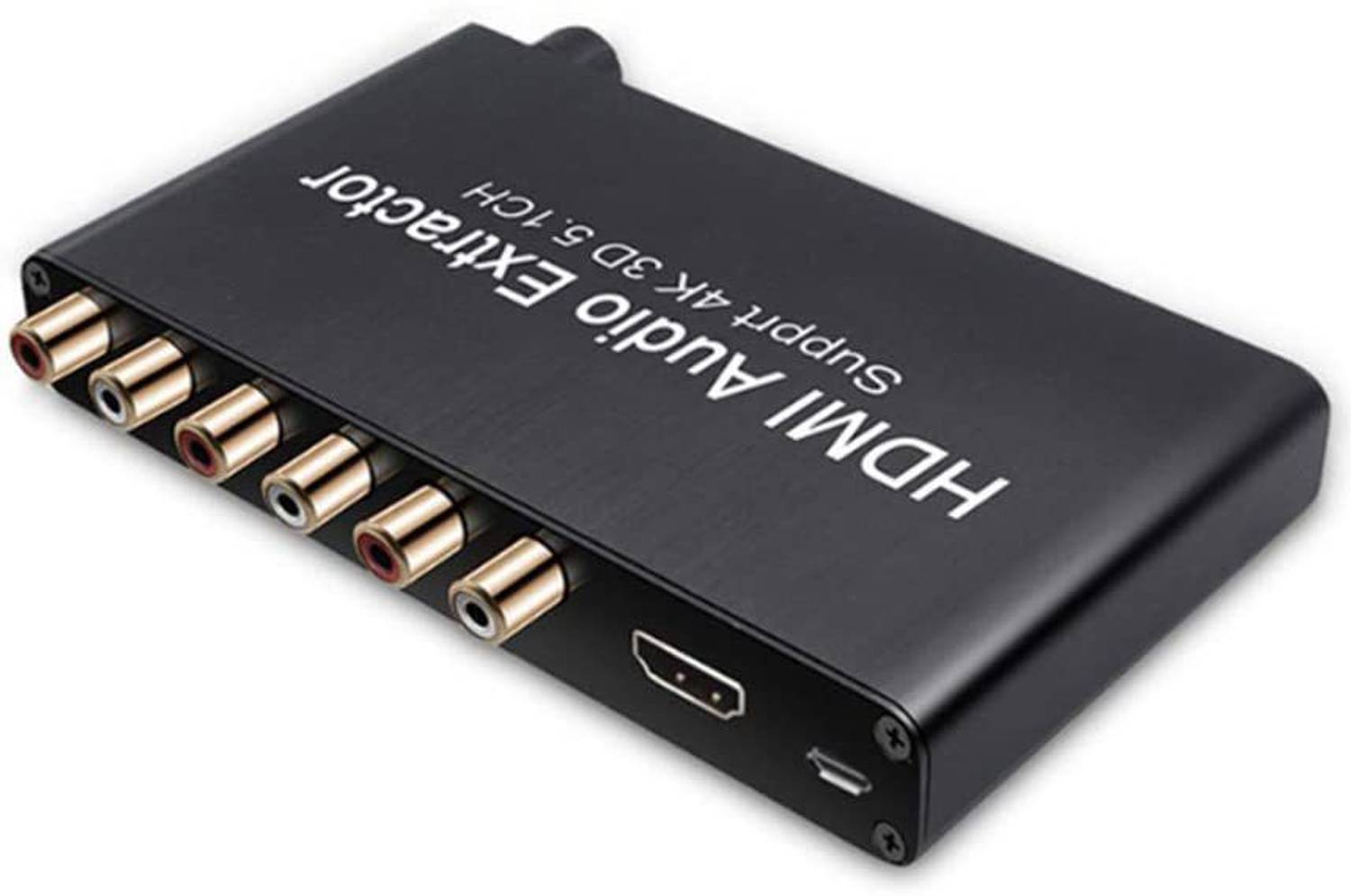 Tobo HDMI Audio Extractor 5.1CH 4k Amplifier Analog Converter TD-