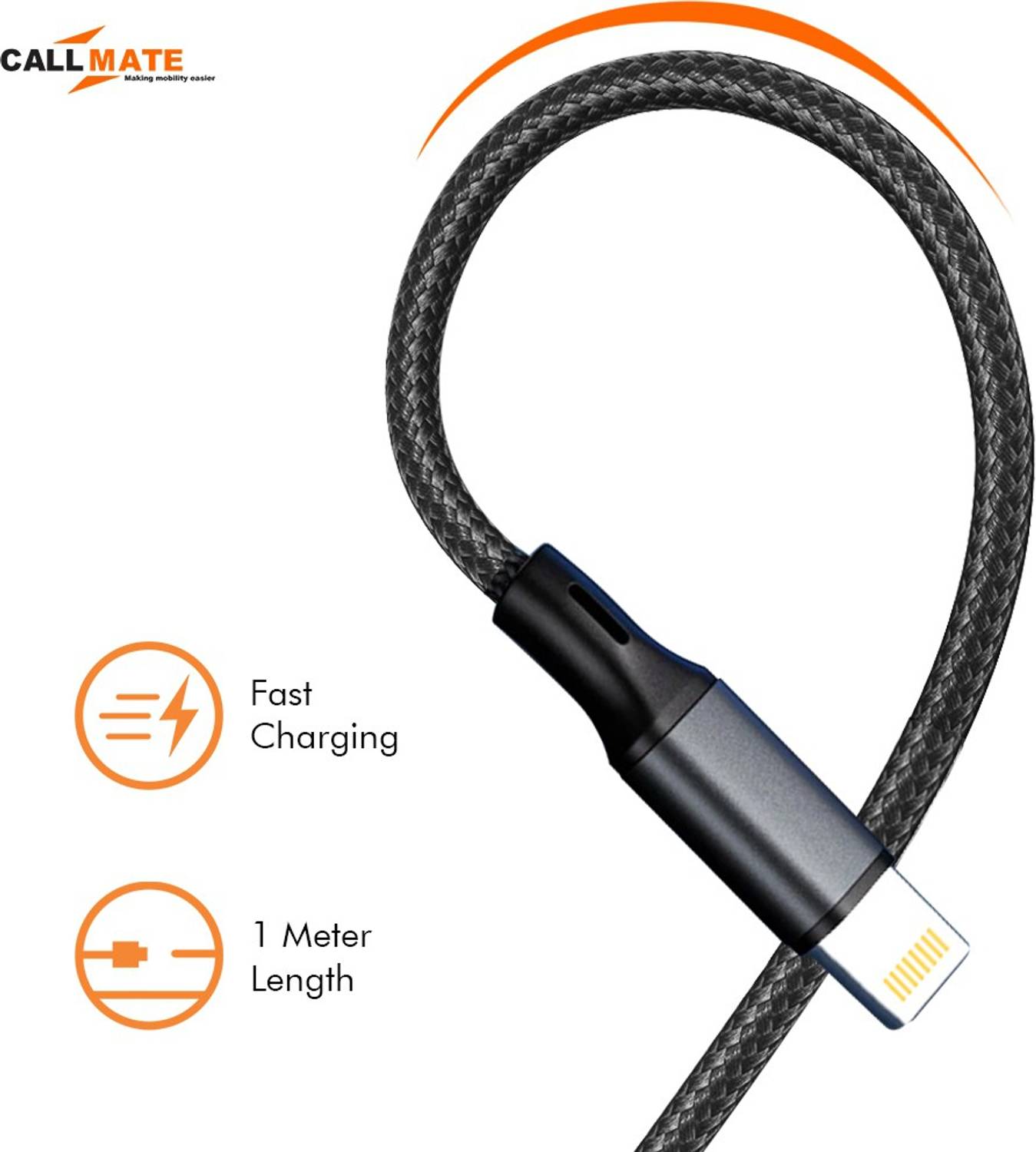 Callmate 3-in-1 Cable 2 A 1 m 3 in 1 Multiple USB Fast Charging f... more