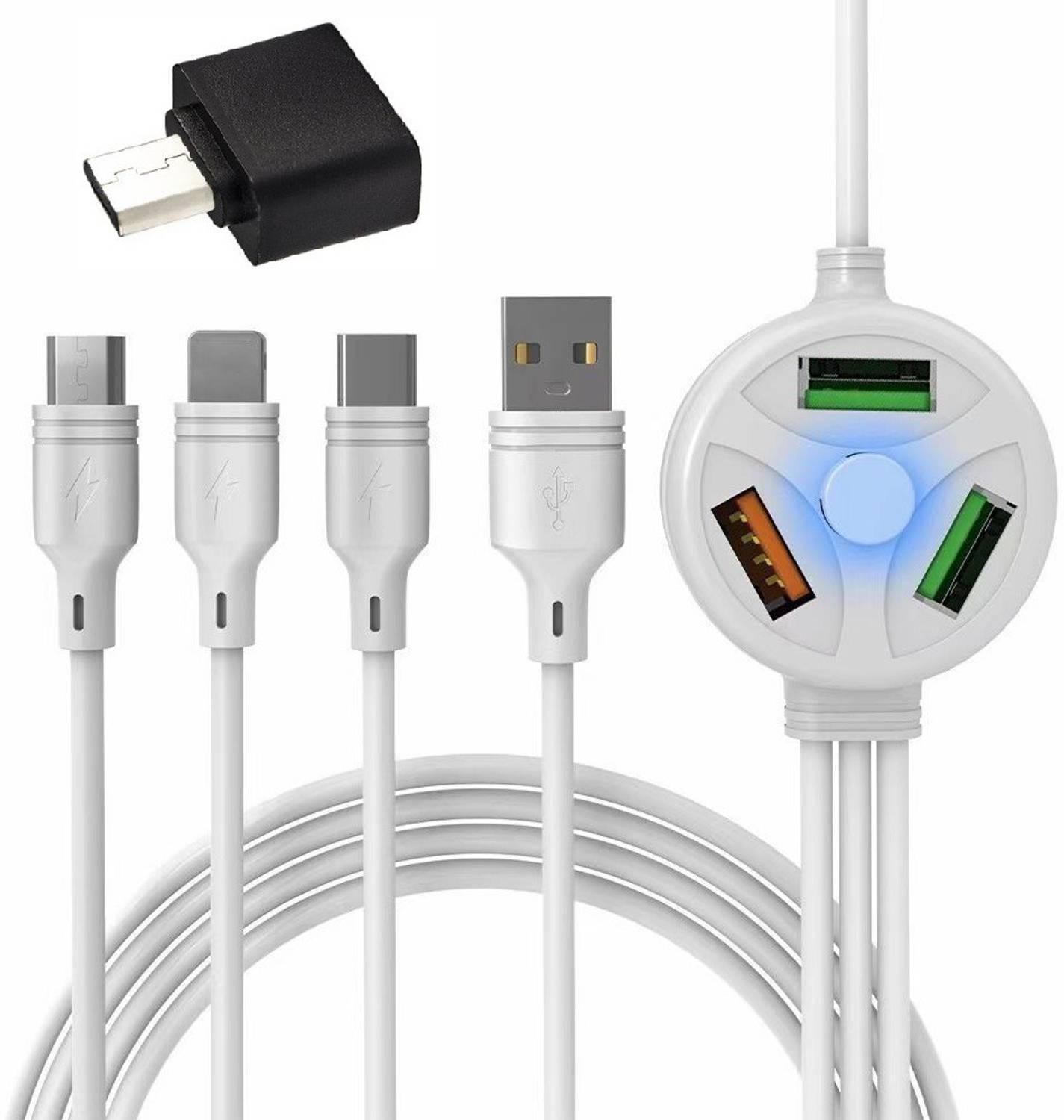 cablebasket Cable Accessory Combo for Redmi Note 5 Pro, 8, Iphone 5, Redmi Note 8 pro , 9 Pro , moto g6 ,, Note 7 Pro