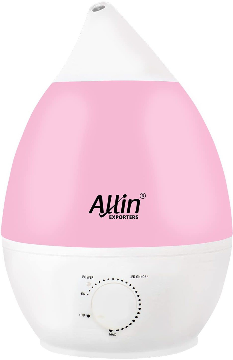Image of Allin Exporters Ultrasonic Humidifier Cool Mist Air Purifier for Cold, Cough & Bedroom ( 2.4 L) Portable Room Air Purifier
