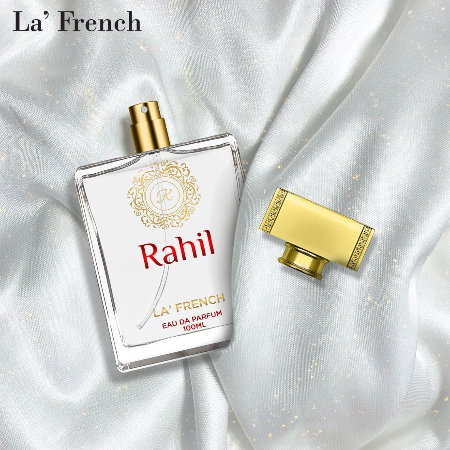Image of La French Rahil Parfum, with Long Lasting Fragrances, 100ml, For- Men and Women Eau de Parfum - 100 ml