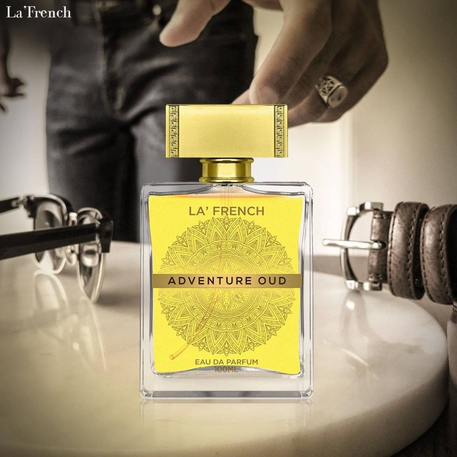 ला फ्रेंच Adventure Oudh Perfume 100 ml - Image 2