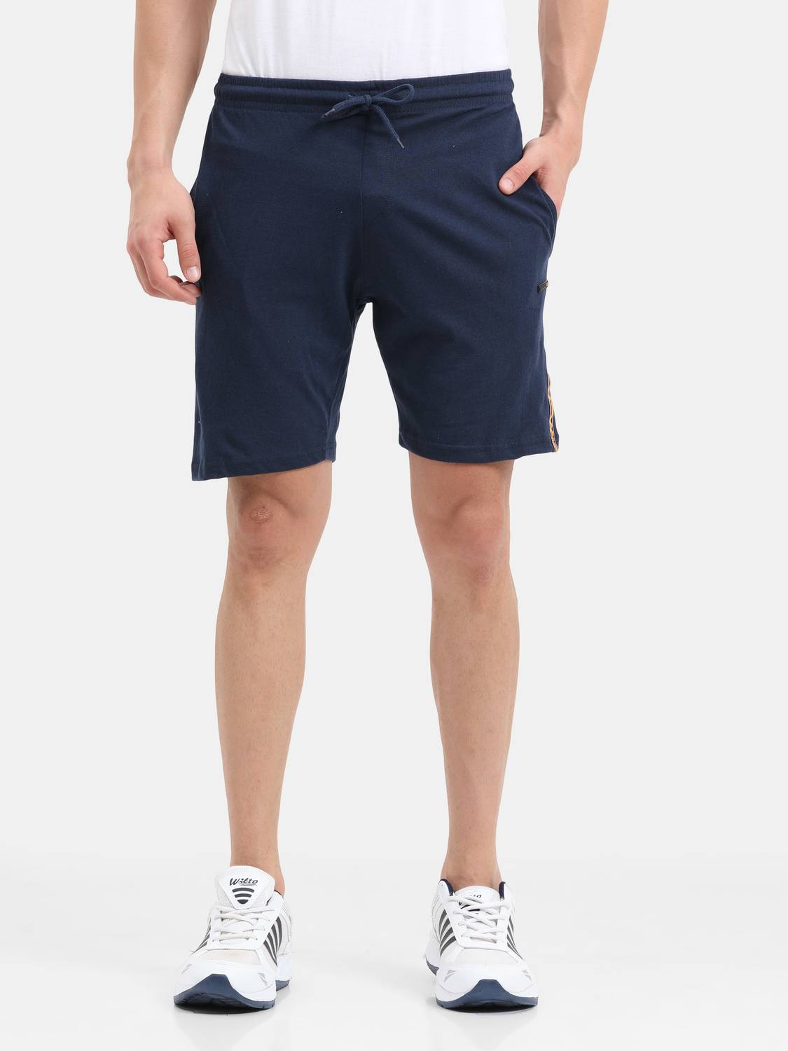 ARDEUR Solid Men Blue Casual Shorts