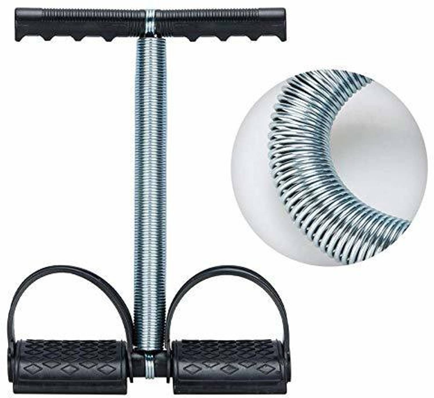 CANDYVILLA Tummy Trimmer With Single Steel Spring Burn Off Calorie & Tone Your Muscles Ab Exerciser