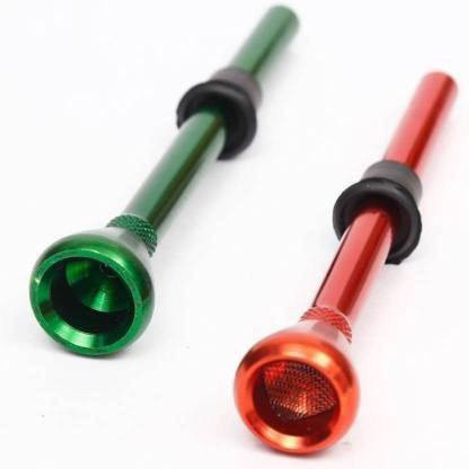 Image of RSS ENTERPRISES Shooter Aluminium Inside Fitting Hookah Mouth Tip (Multicolor, Pack of 2) Aluminium Outside Fitting Hookah Mouth Tip