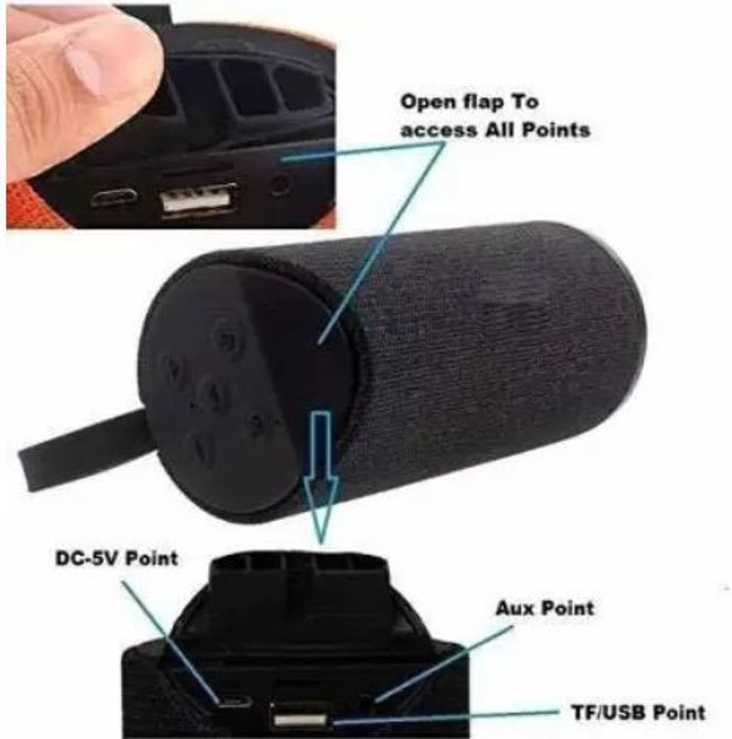 Clairbell ZZY_687J_TG113 Bluetooth Speaker compatiable With all smartphones|devices 48 W Bluetooth Speaker