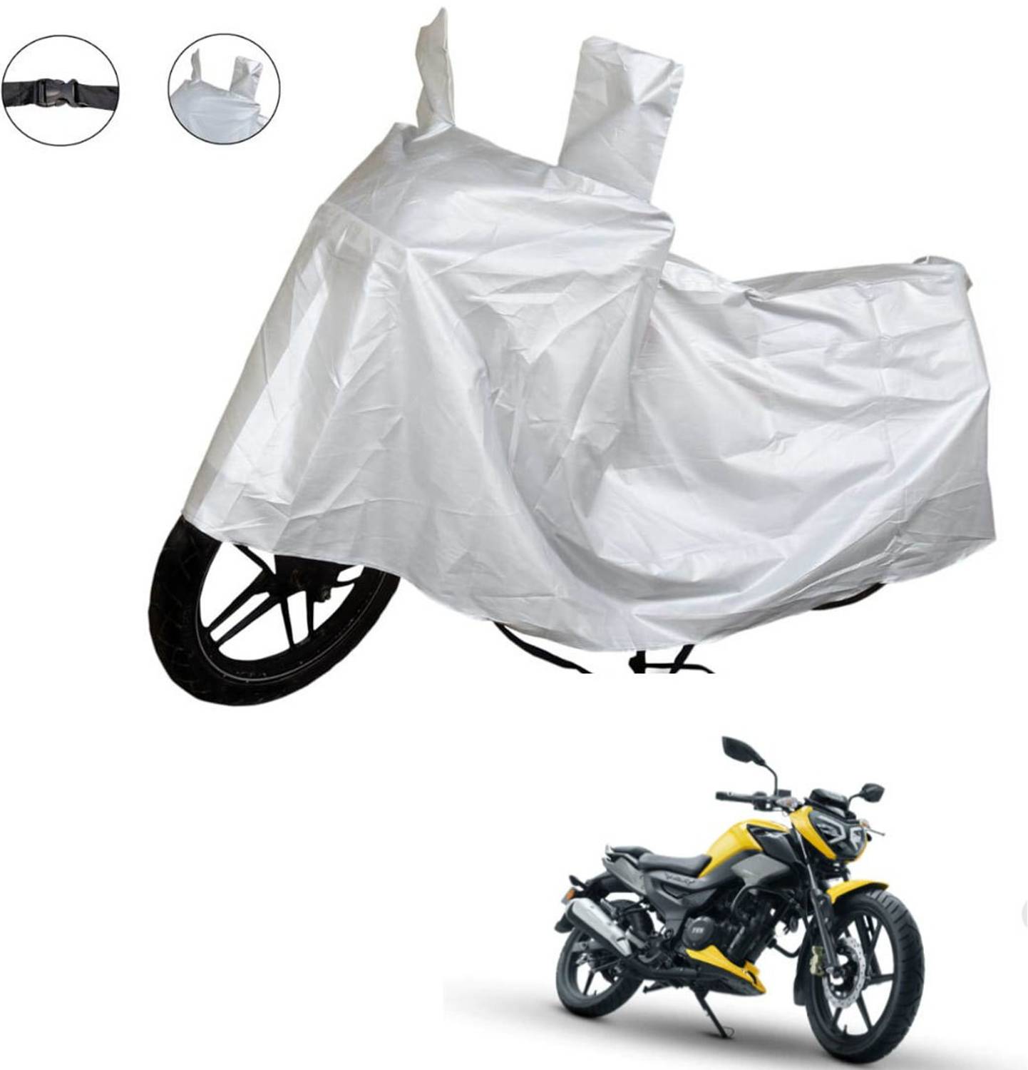 Aamaya Store Waterproof Two Wheeler Cover for TVS