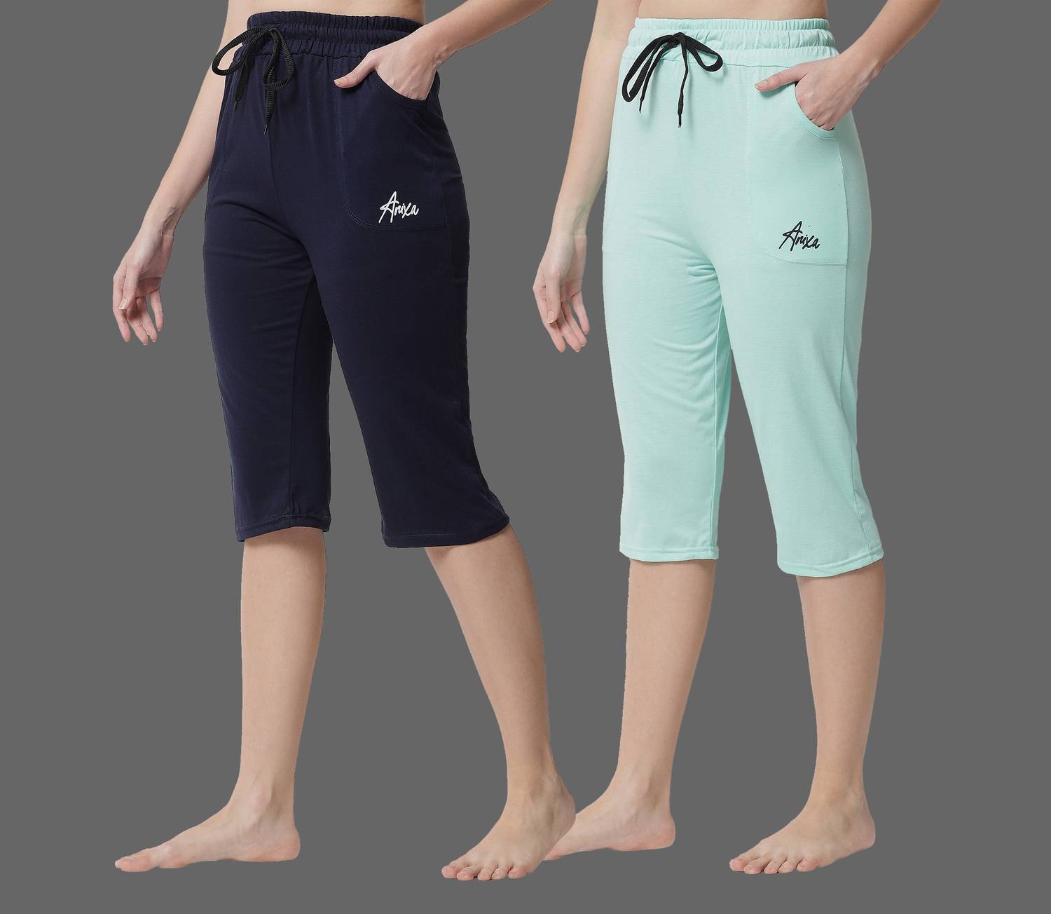 ANIXA Women Multicolor Capri
