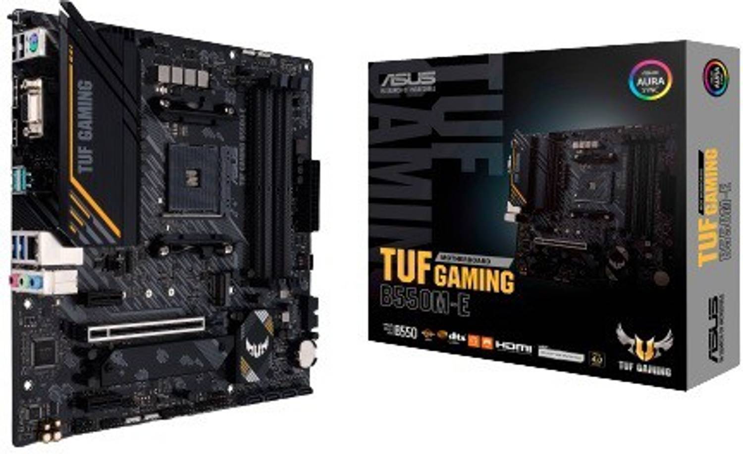 ASUS TUF-GAMING-B550M-E AM4Socket Micro-ATX AMD B550 Chipset DDR4