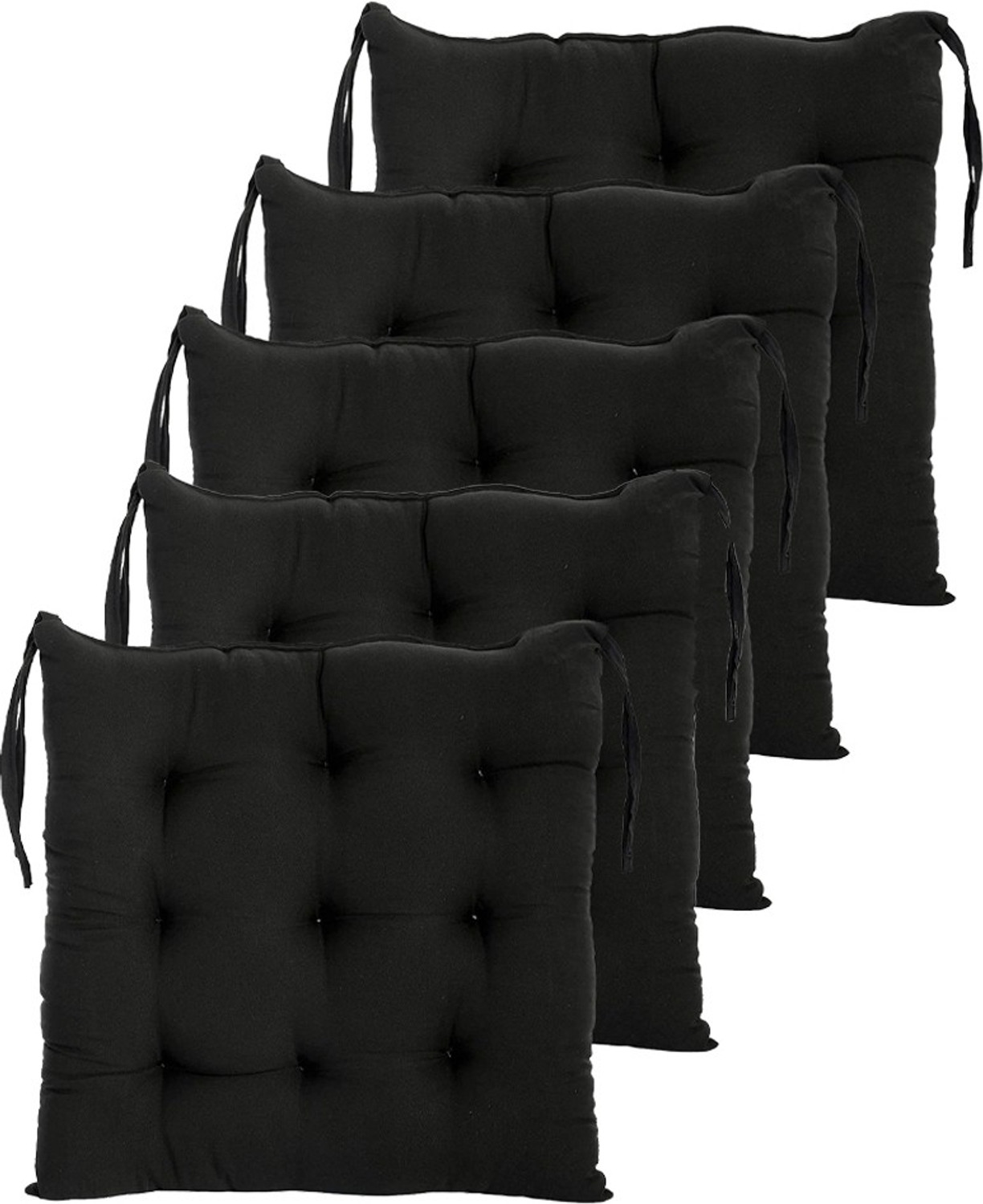 Image of AMAK INC Microfibre Chair Pad Pack of 5 Solid