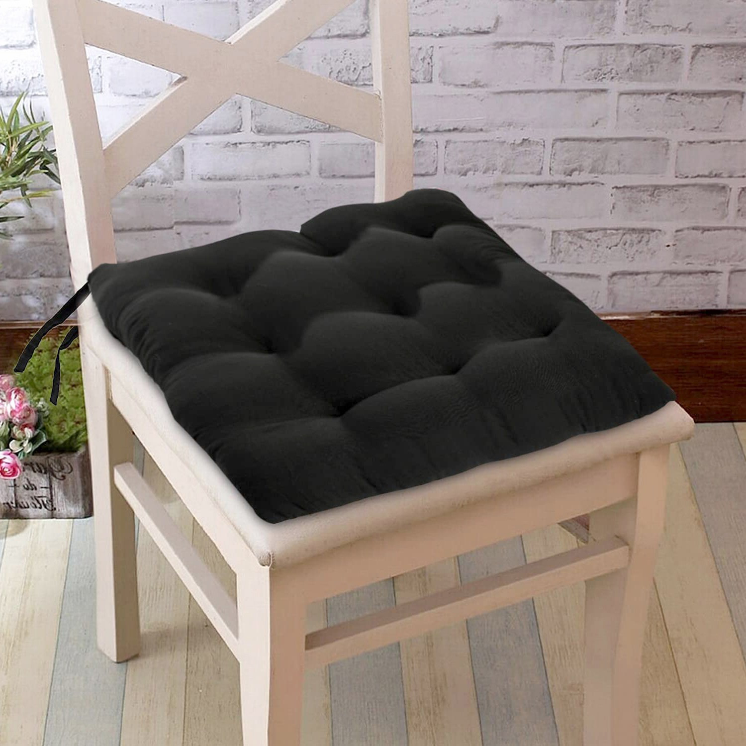 Image of AMAK INC Microfibre Chair Pad Pack of 6 Solid