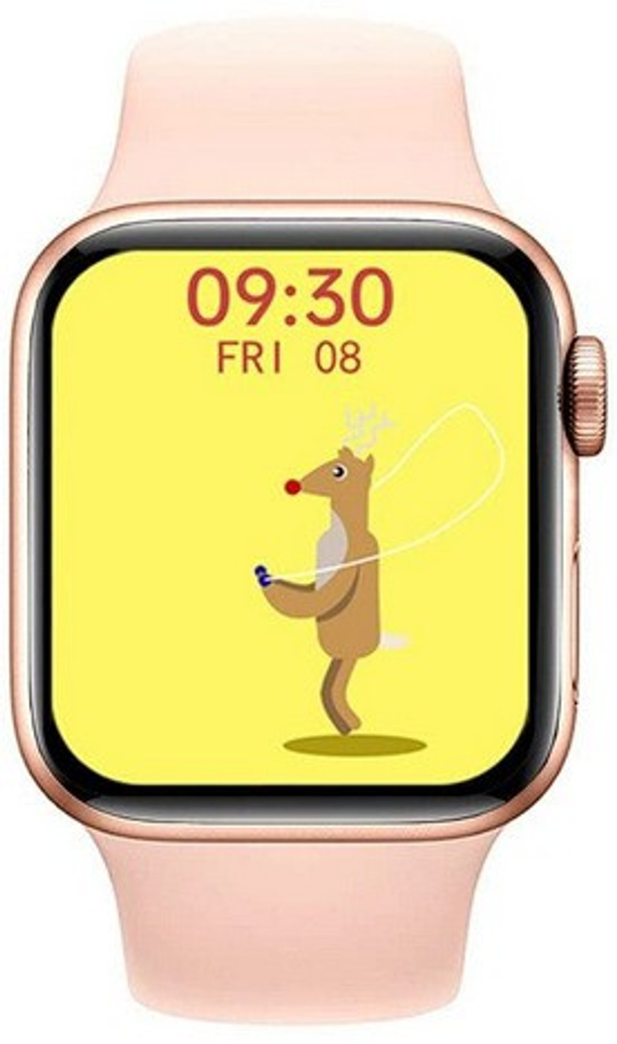 Image of THE MOBILE POINT FUll Touch Amoled Display SpO2 Bluetooth calling Function With Crown Work Smartwatch