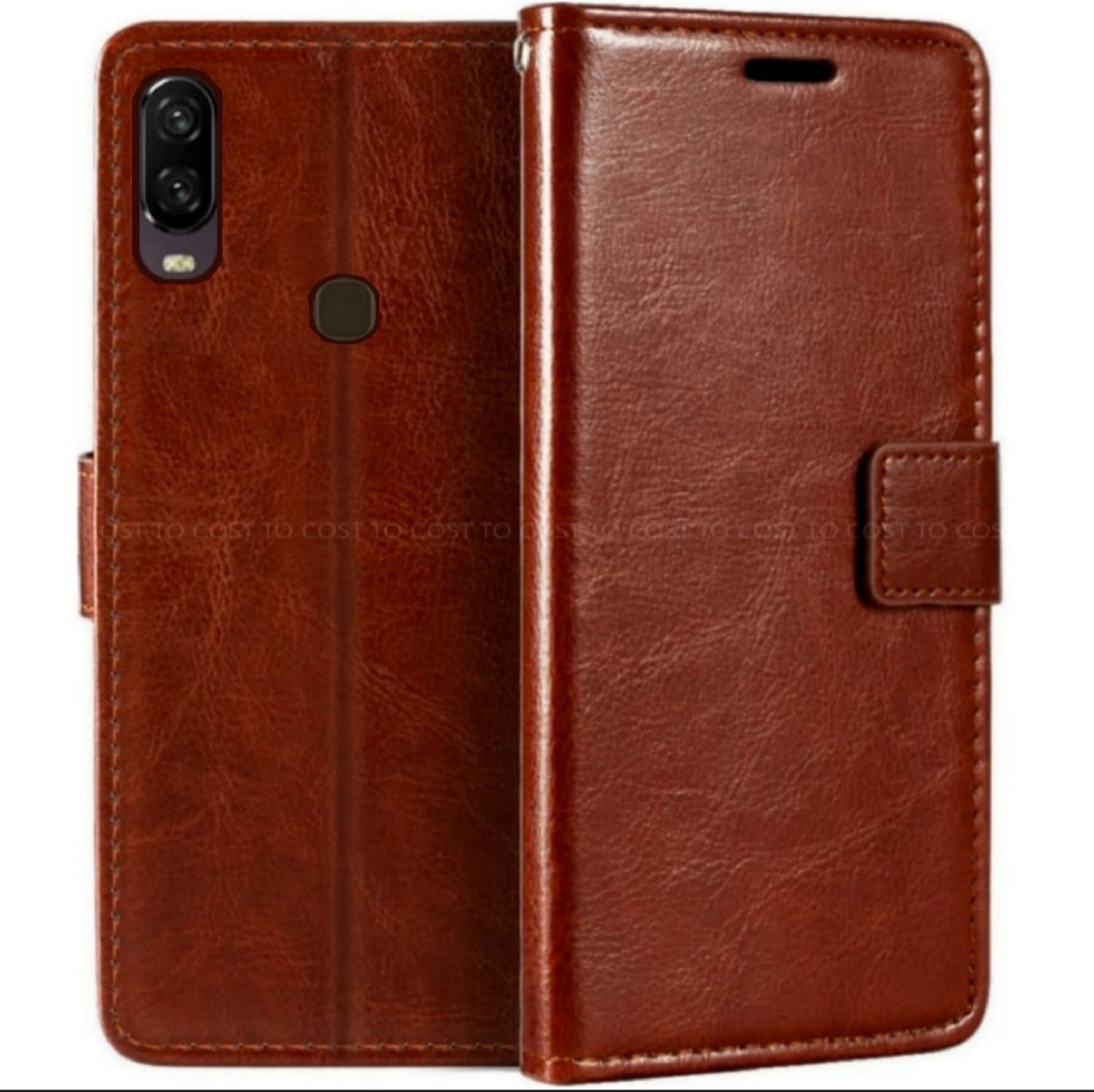 Image of COST TO COST Flip Cover for Asus Zenfone Max M2 Pro Leather Flip Cover, Zenfone Max Pro M2 X01BDA, ZB631KL
