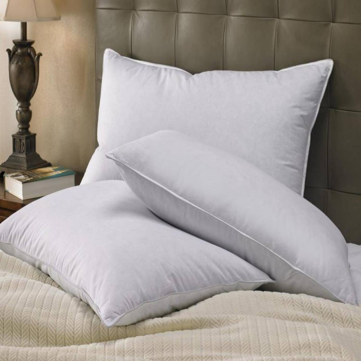 BHEBHA Microfibre Sleeping Pillow Pack of 3 Abstract