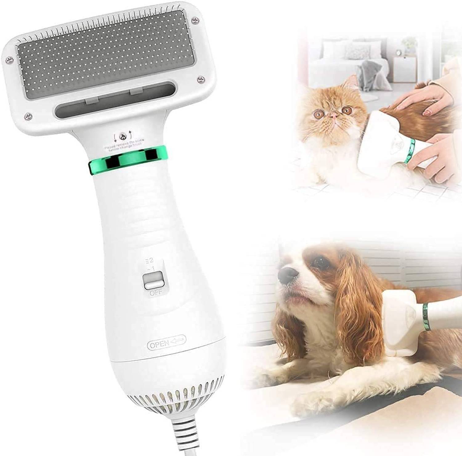 4square Pet Hair Dryer, Portable & Quiet Dog Pet Grooming Dryer Pet Dryer Pet Dryer