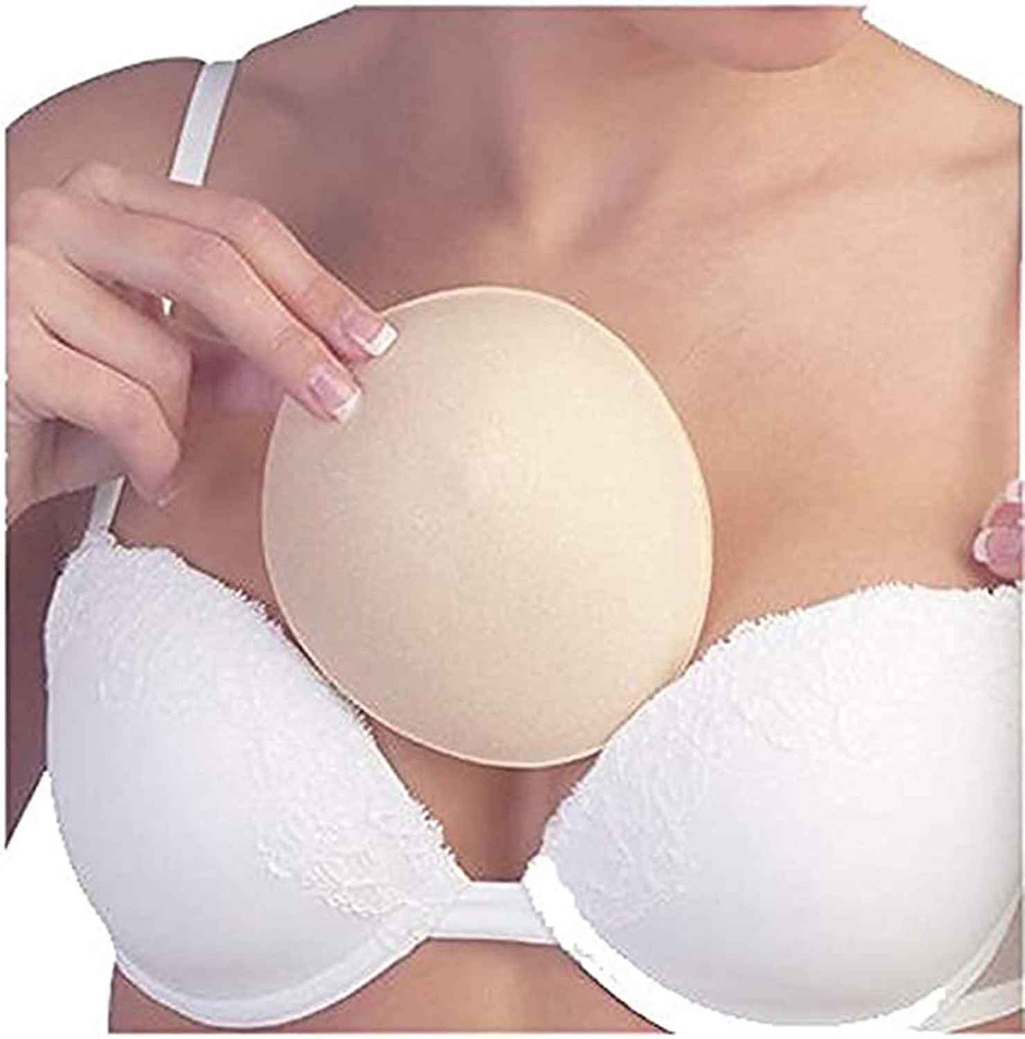 Image of Beach Curve Bra Pad Cotton Cup Bra Pads