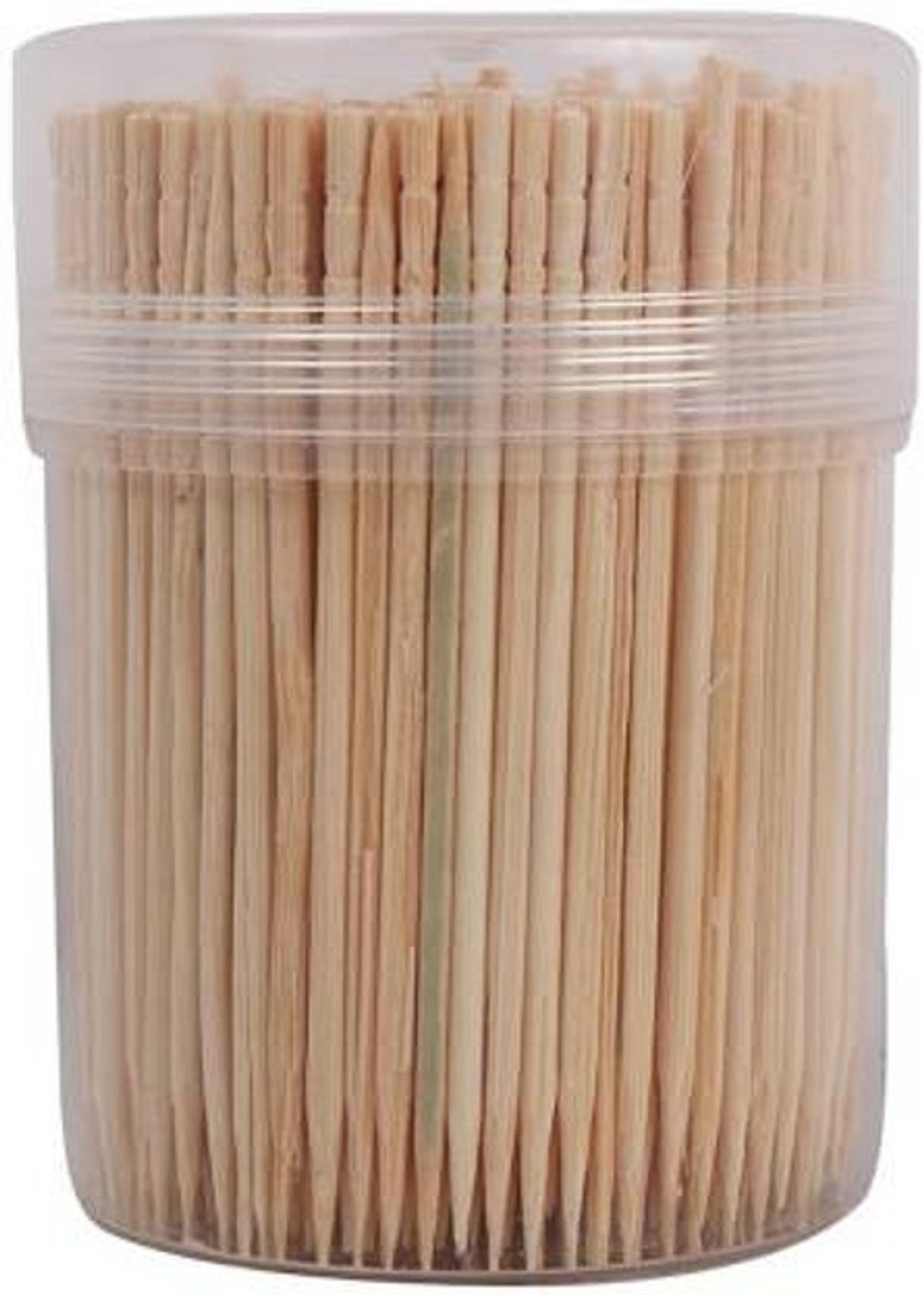Image of adtasu Toothpick Sticks - 250+ Bamboo Toothpick (Pack of 250)